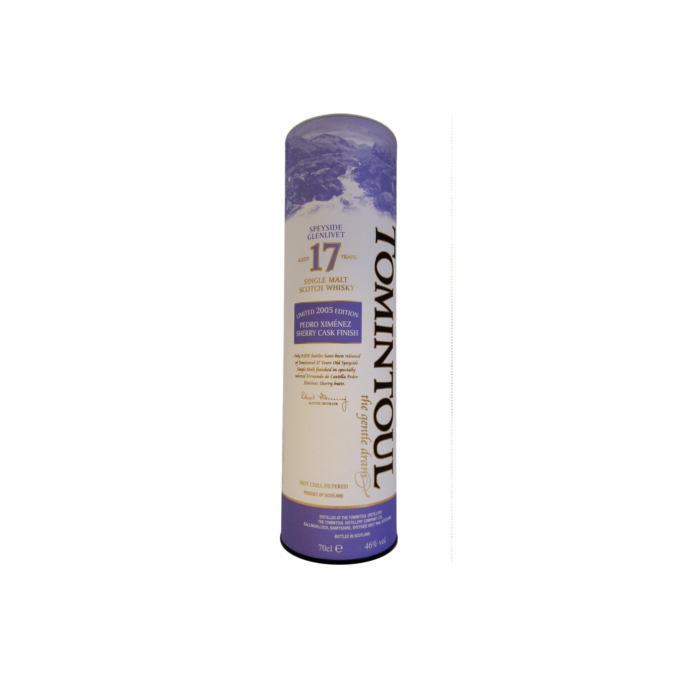 Tomintoul Limited Edition 2005 17 Years Single Malt Whisky 4
