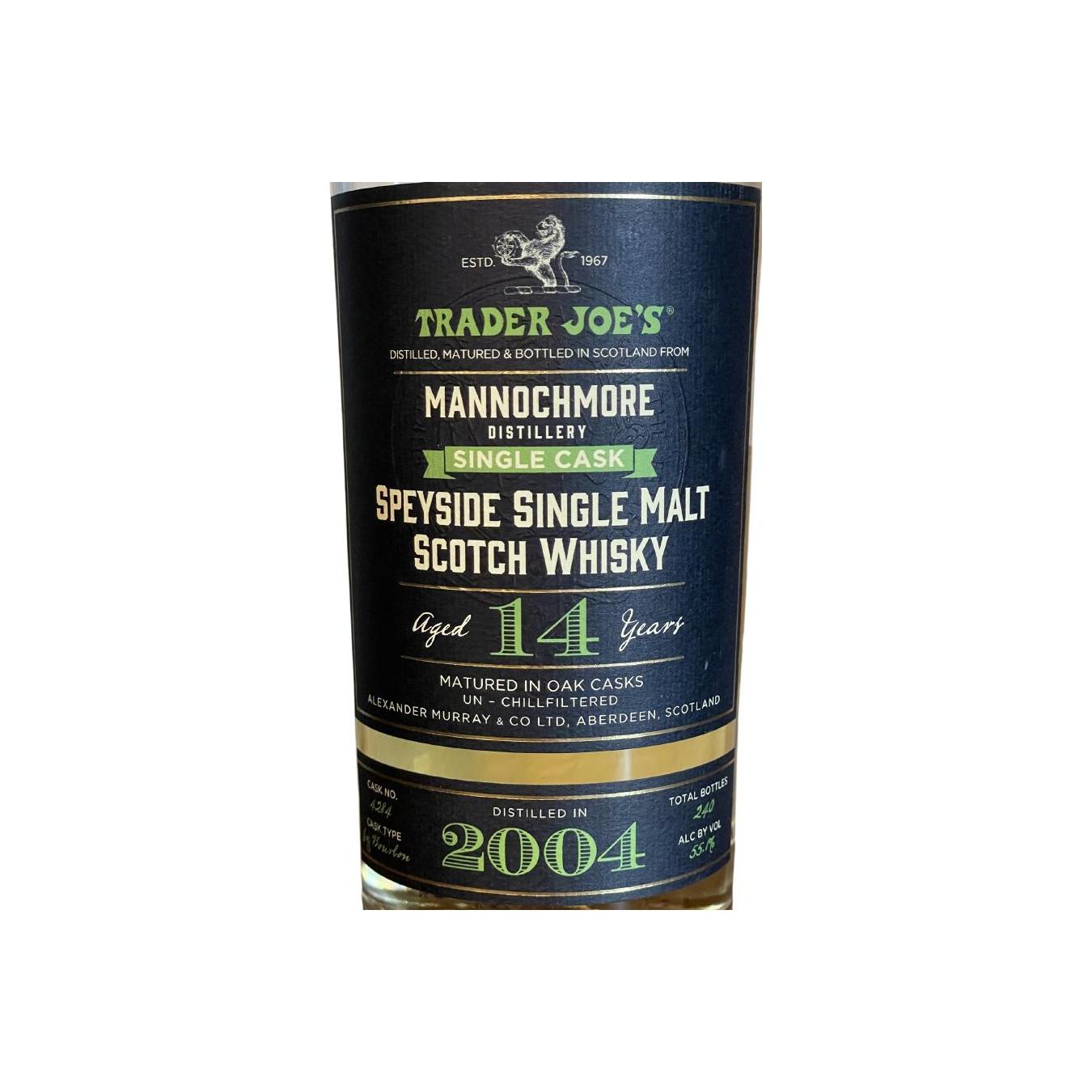 Mannochmore 2004 14 Years Single Malt Whisky