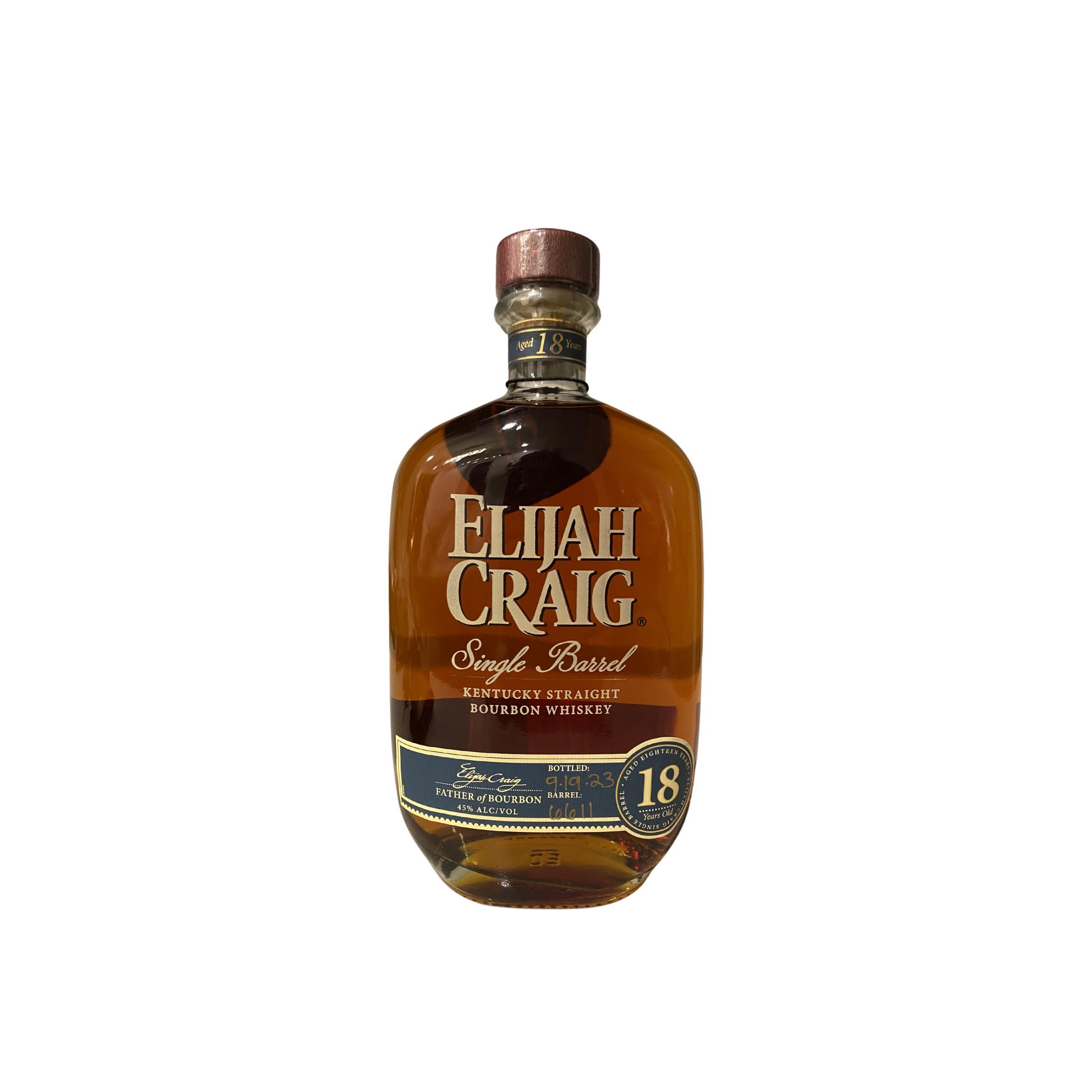 Elijah Craig 18 Years Bourbon Whisky
