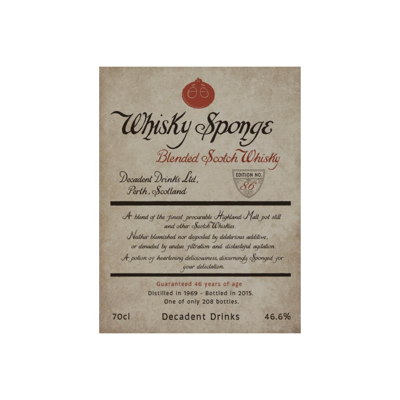 Blended Scotch Whisky 1969 WSP 3