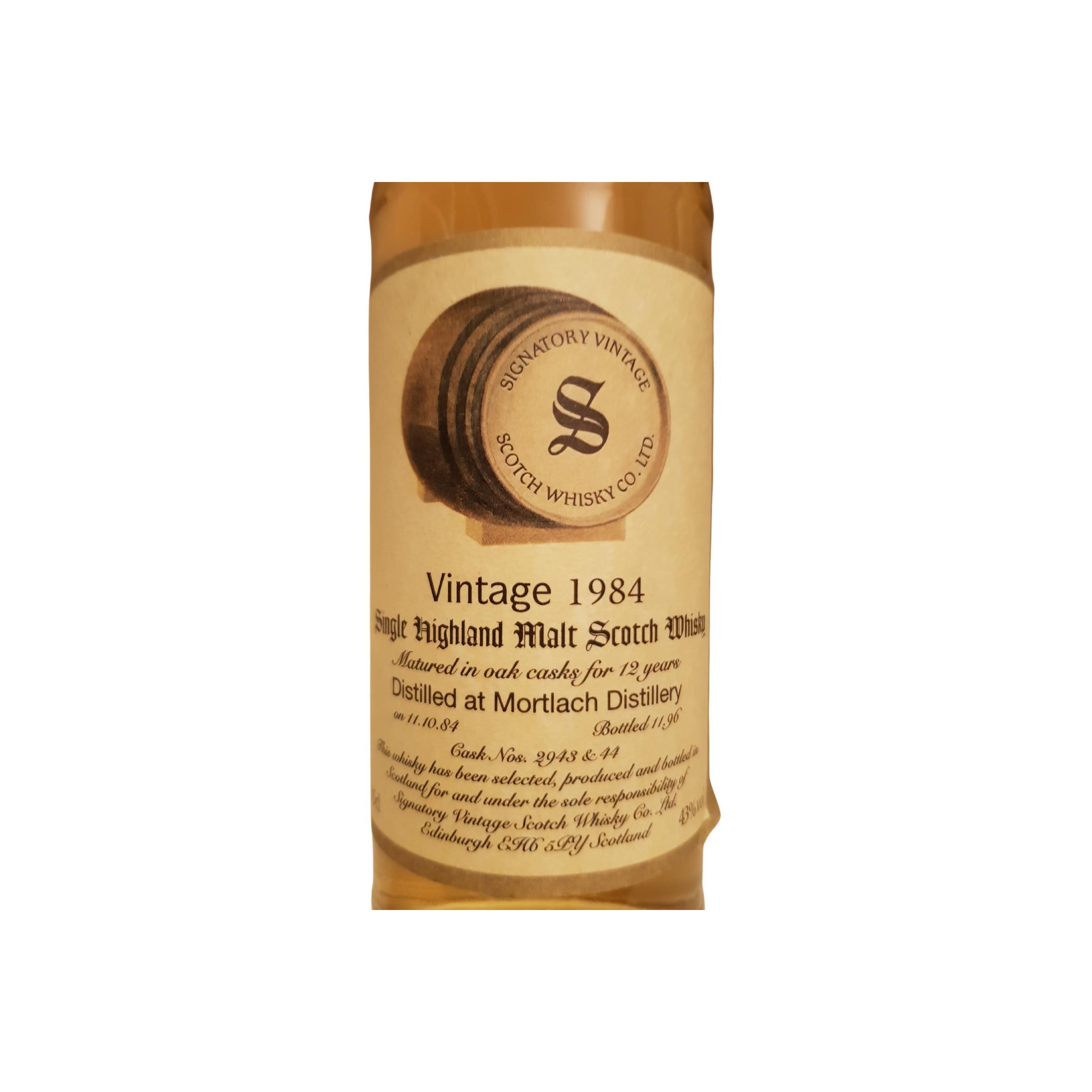 Mortlach Vintage Collection 1984 12 Years Single Malt Whisky 2