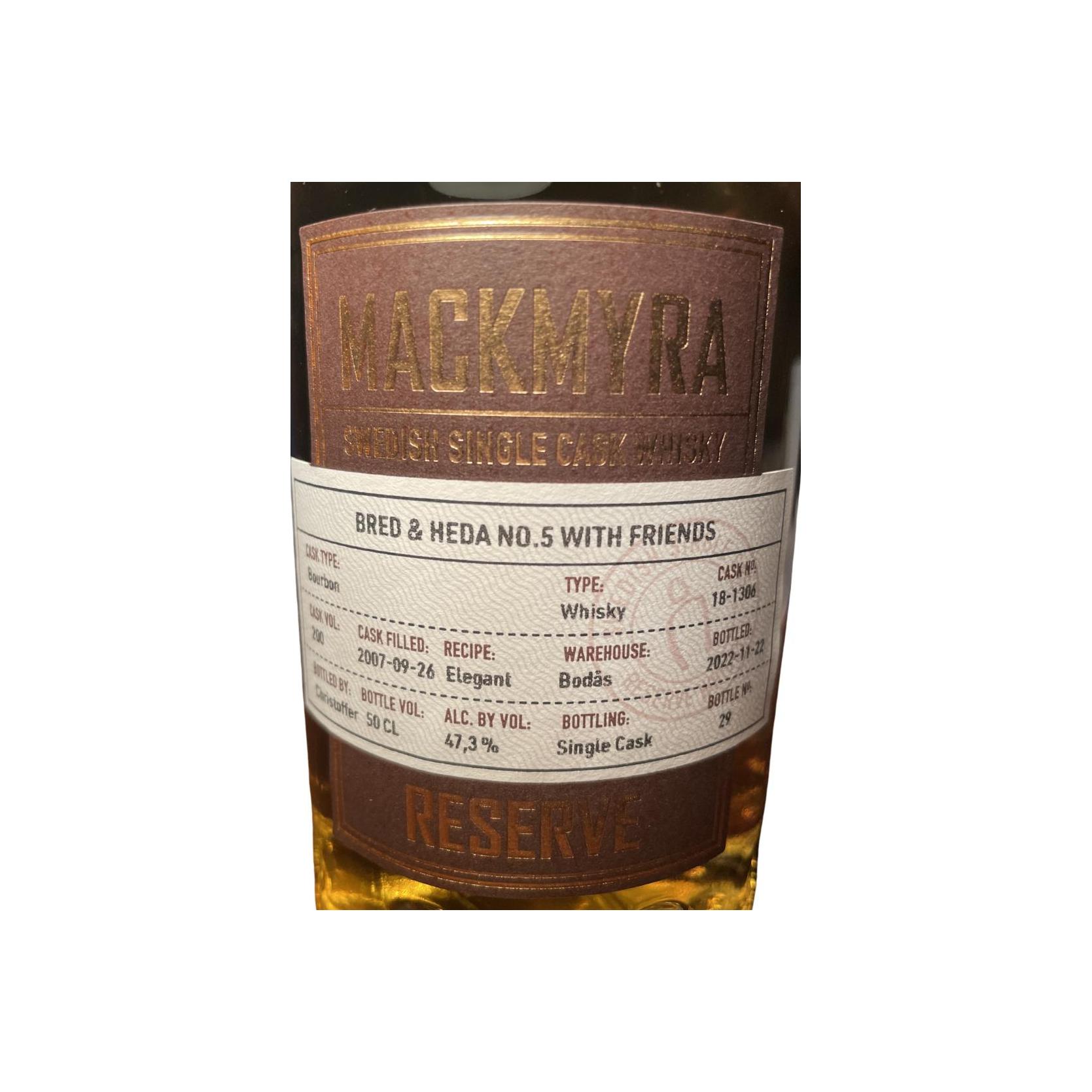 Mackmyra Reserve 2007 Single Malt Whisky 2