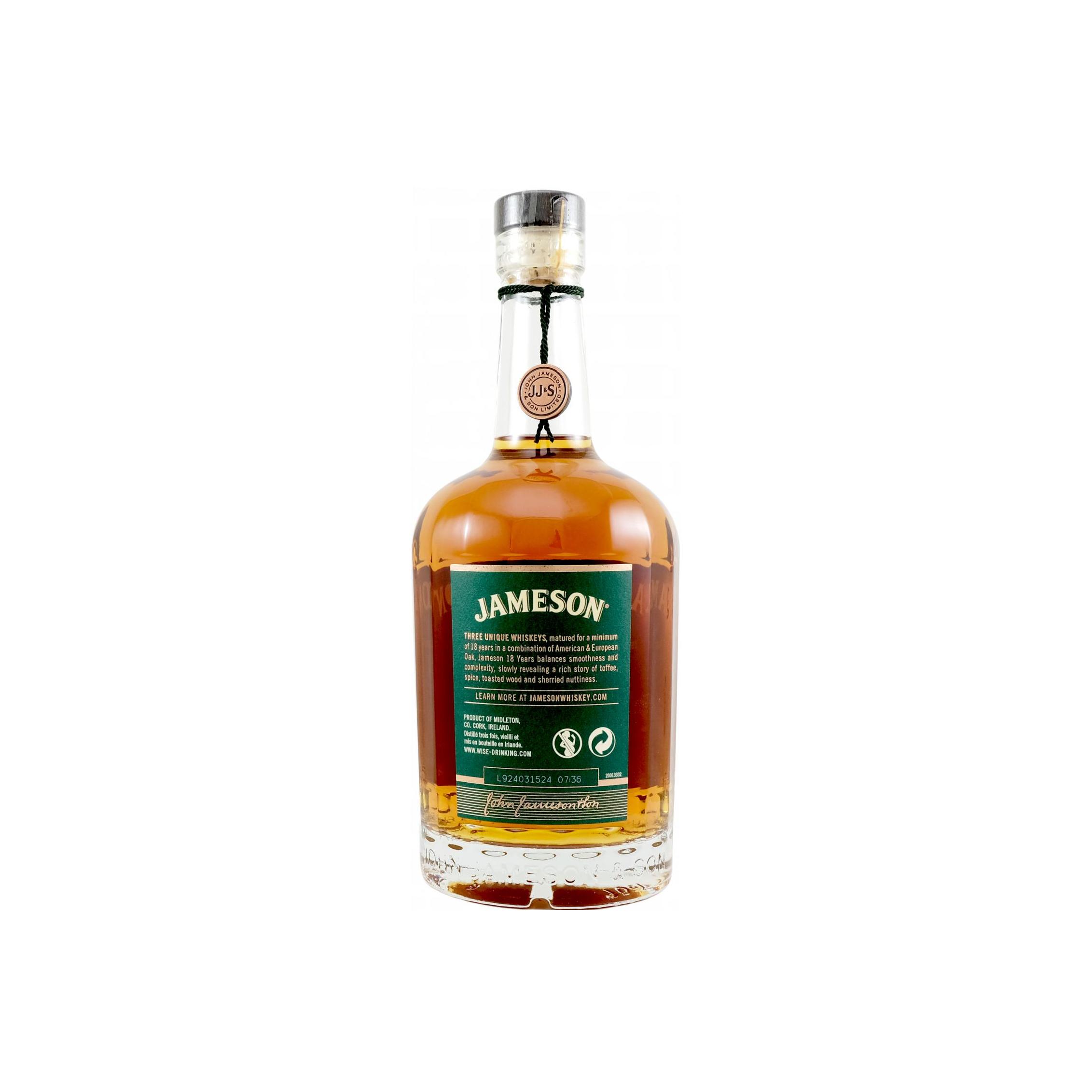 Jameson 18 Years Blended Whisky 2