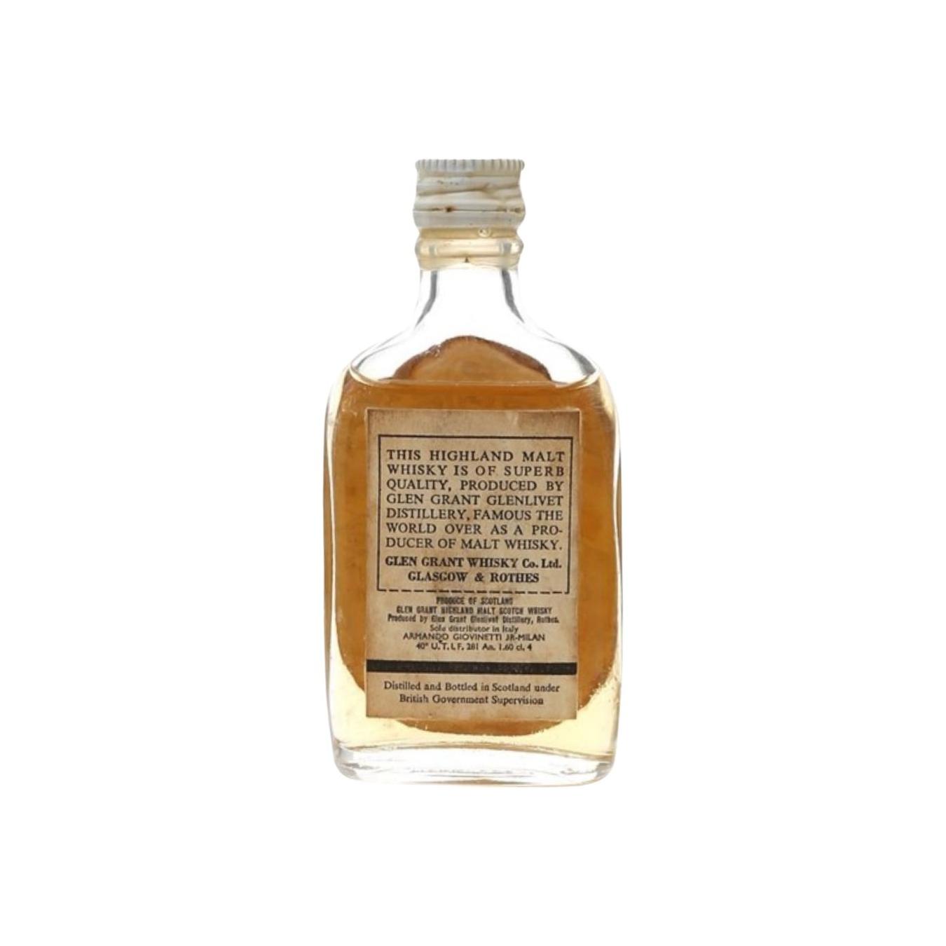 Glen Grant Miniature 8 Years Single Malt Whisky 3