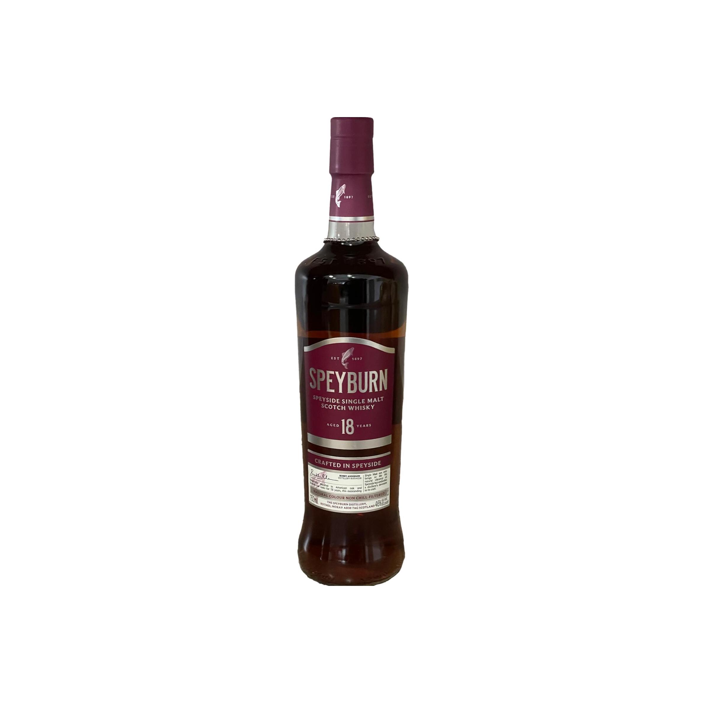 Speyburn 18 Years Single Malt Whisky