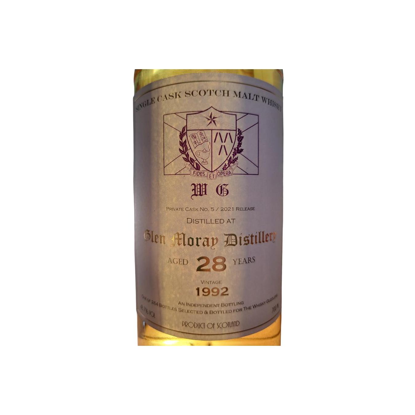Glen Moray 1992 28 Years Single Malt Whisky