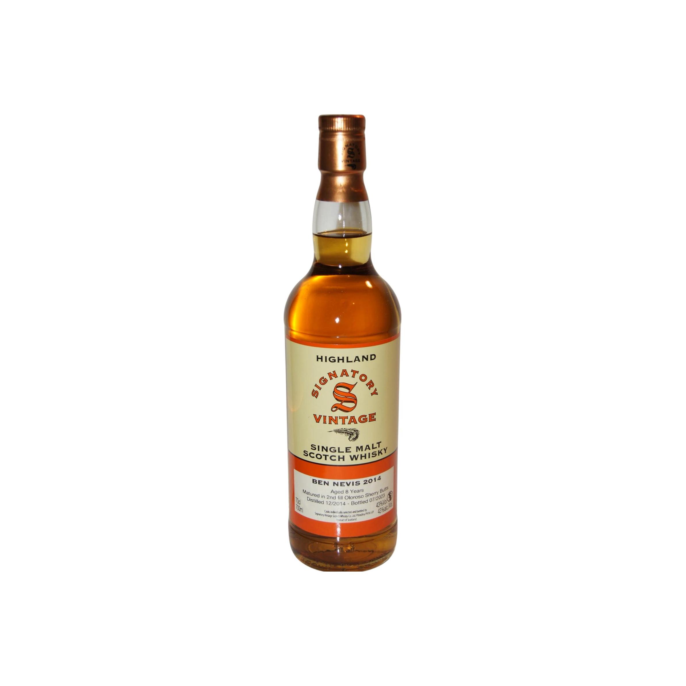 Ben Nevis Vintage Collection 2014 8 Years Single Malt Whisky