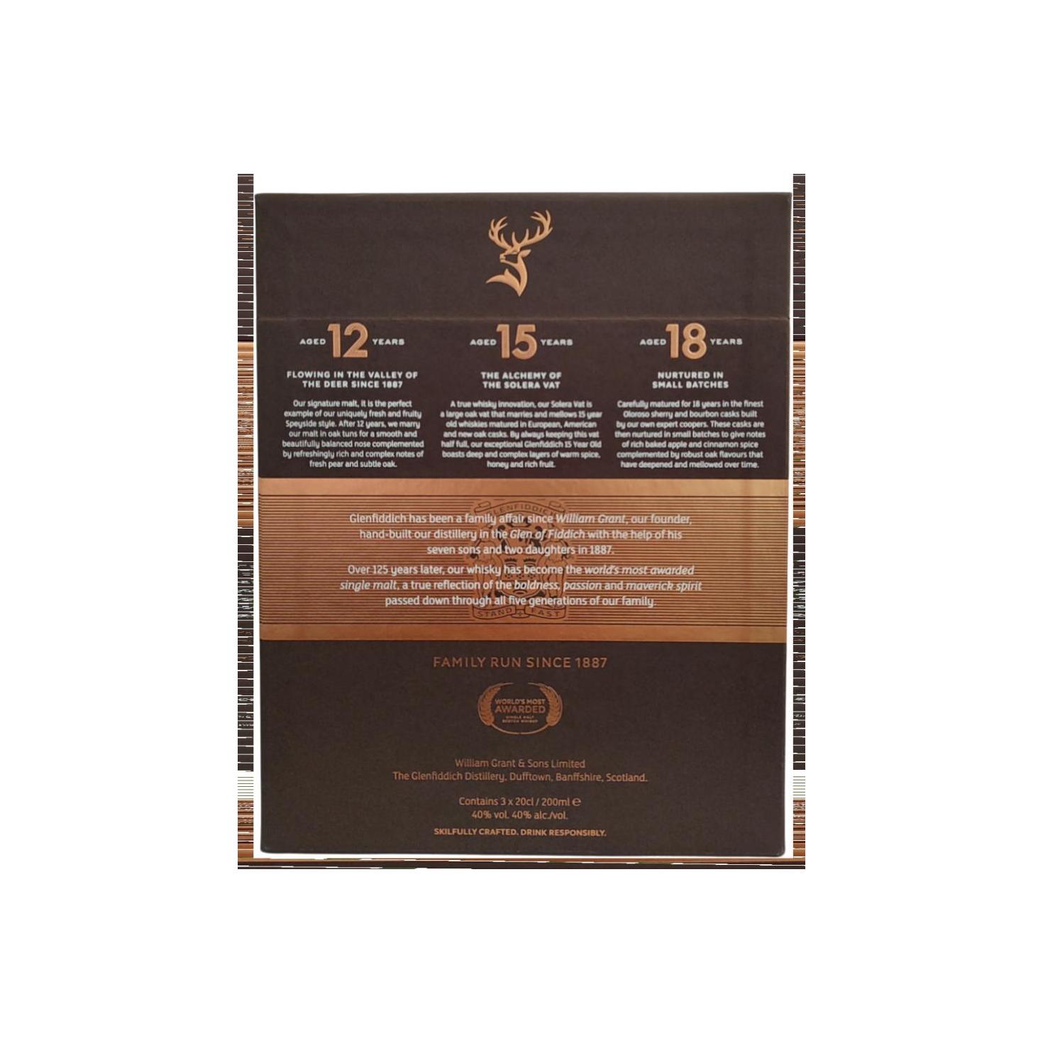 Glenfiddich 12 Years Single Malt Whisky 3
