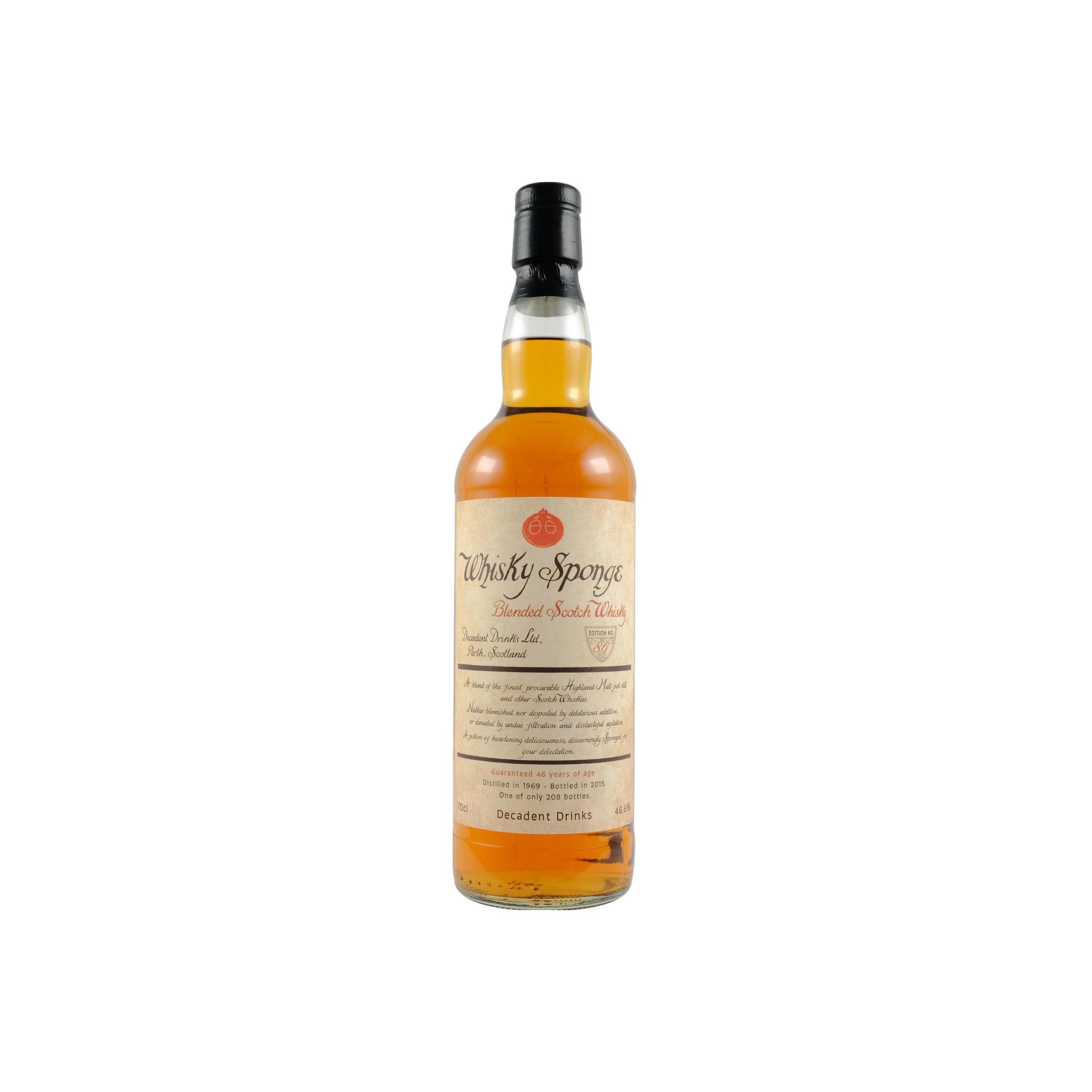 Blended Scotch Whisky 1969 WSP