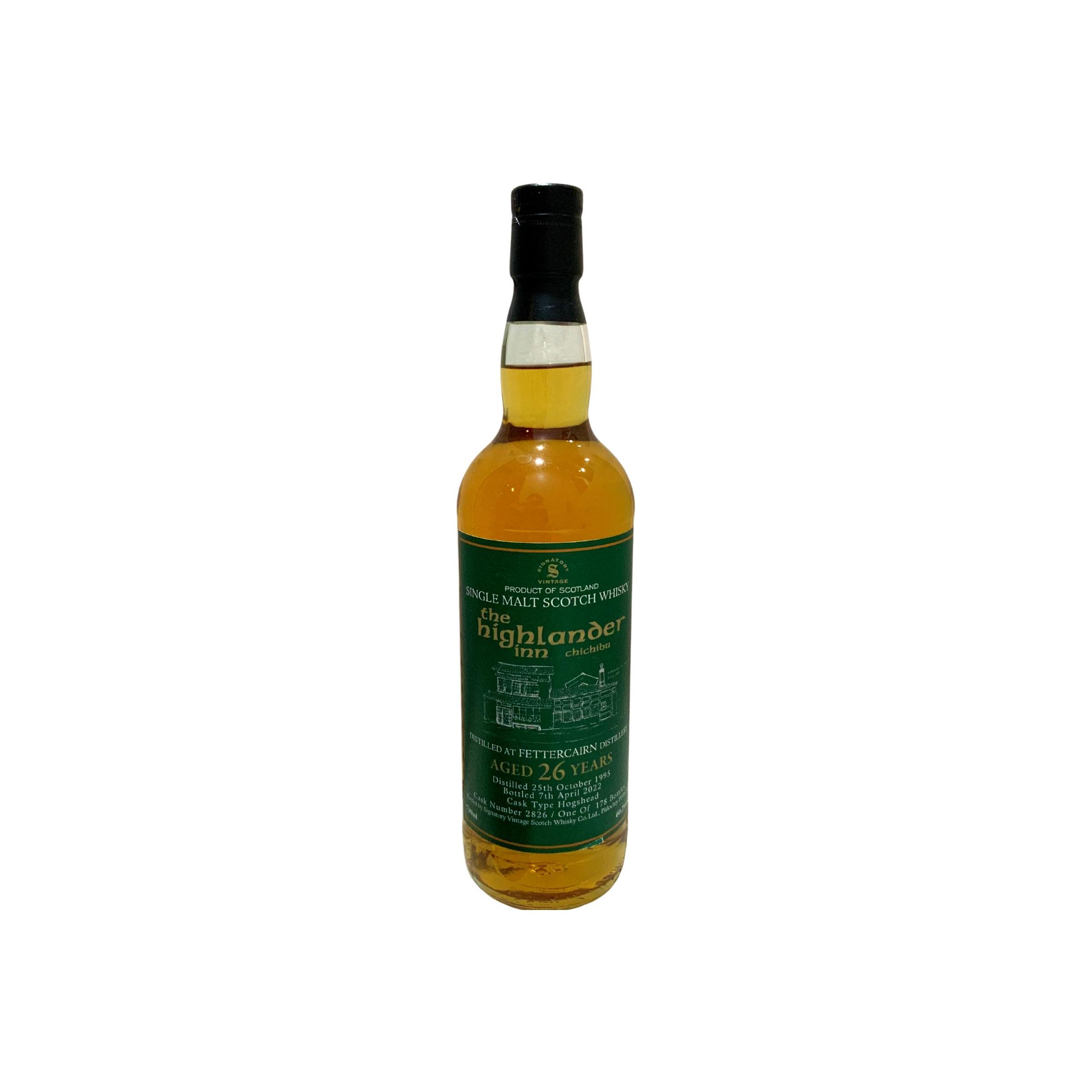 Fettercairn 1995 26 Years Single Malt Whisky