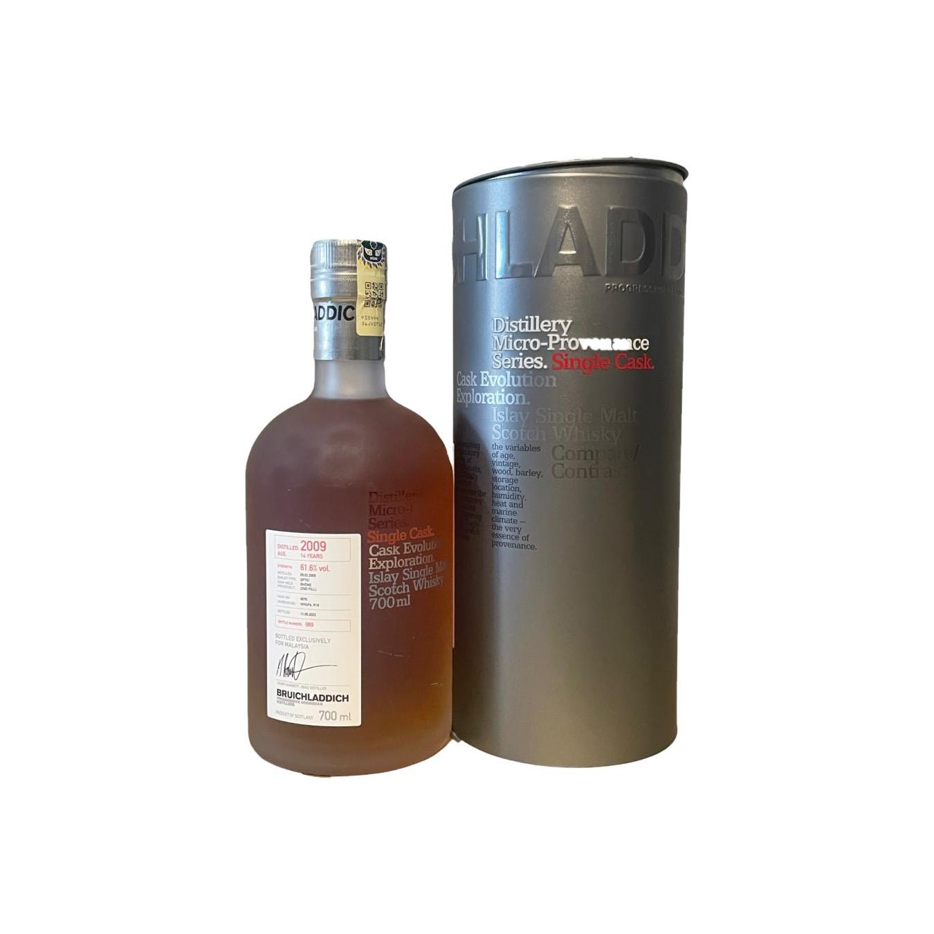 Bruichladdich 2009 14 Years Single Malt Whisky 3
