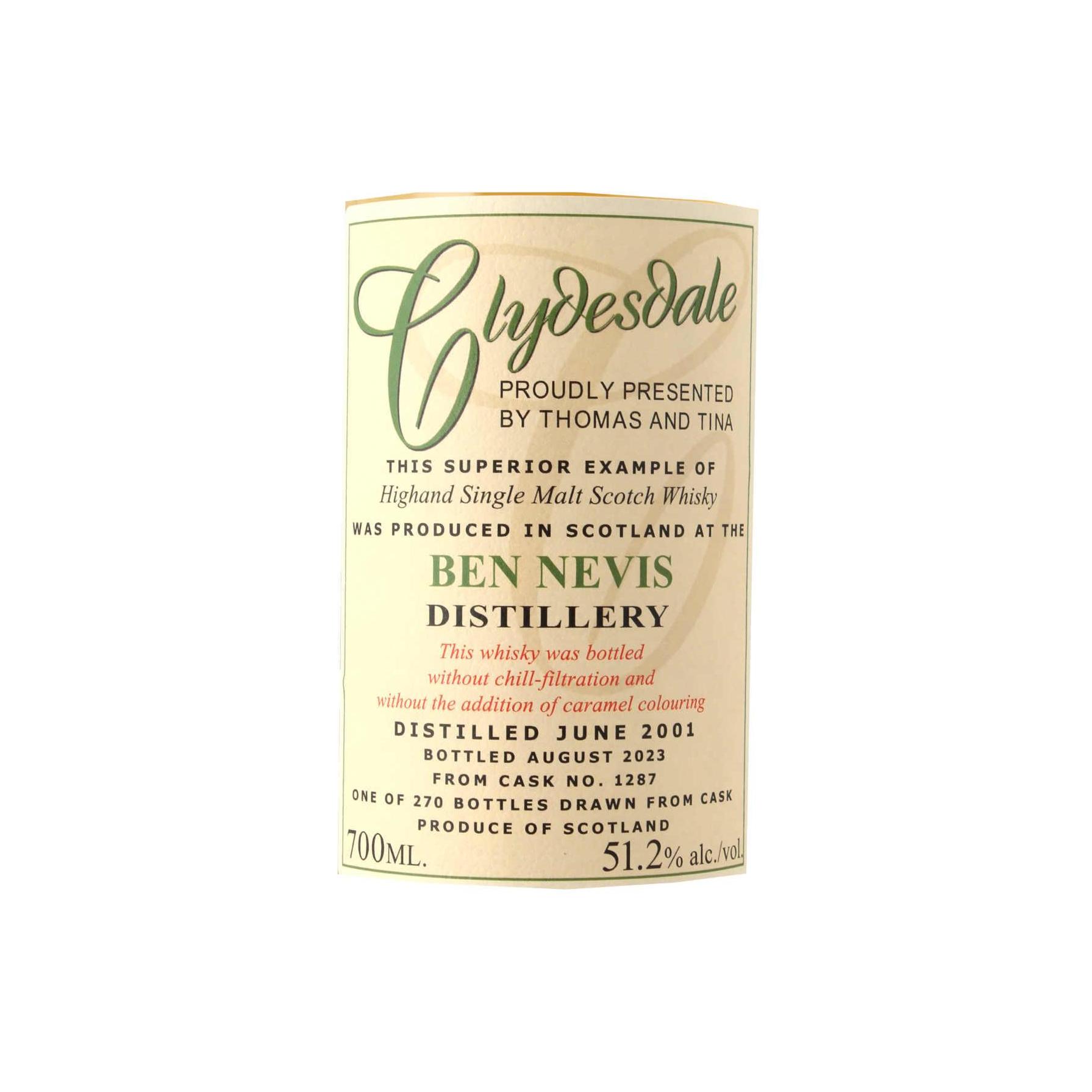 Ben Nevis 2001 Single Malt Whisky 2