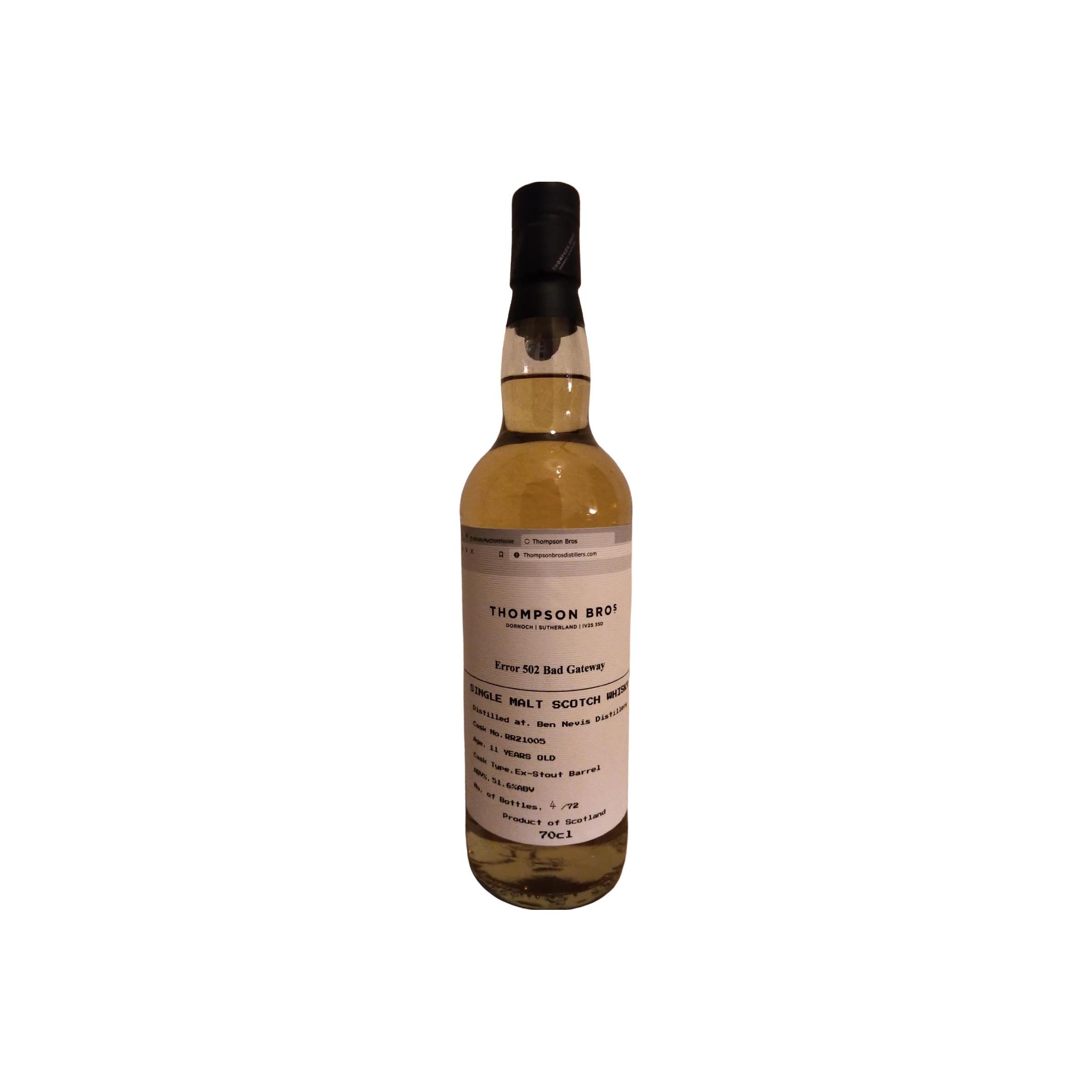 Ben Nevis 2012 11 Years Single Malt Whisky