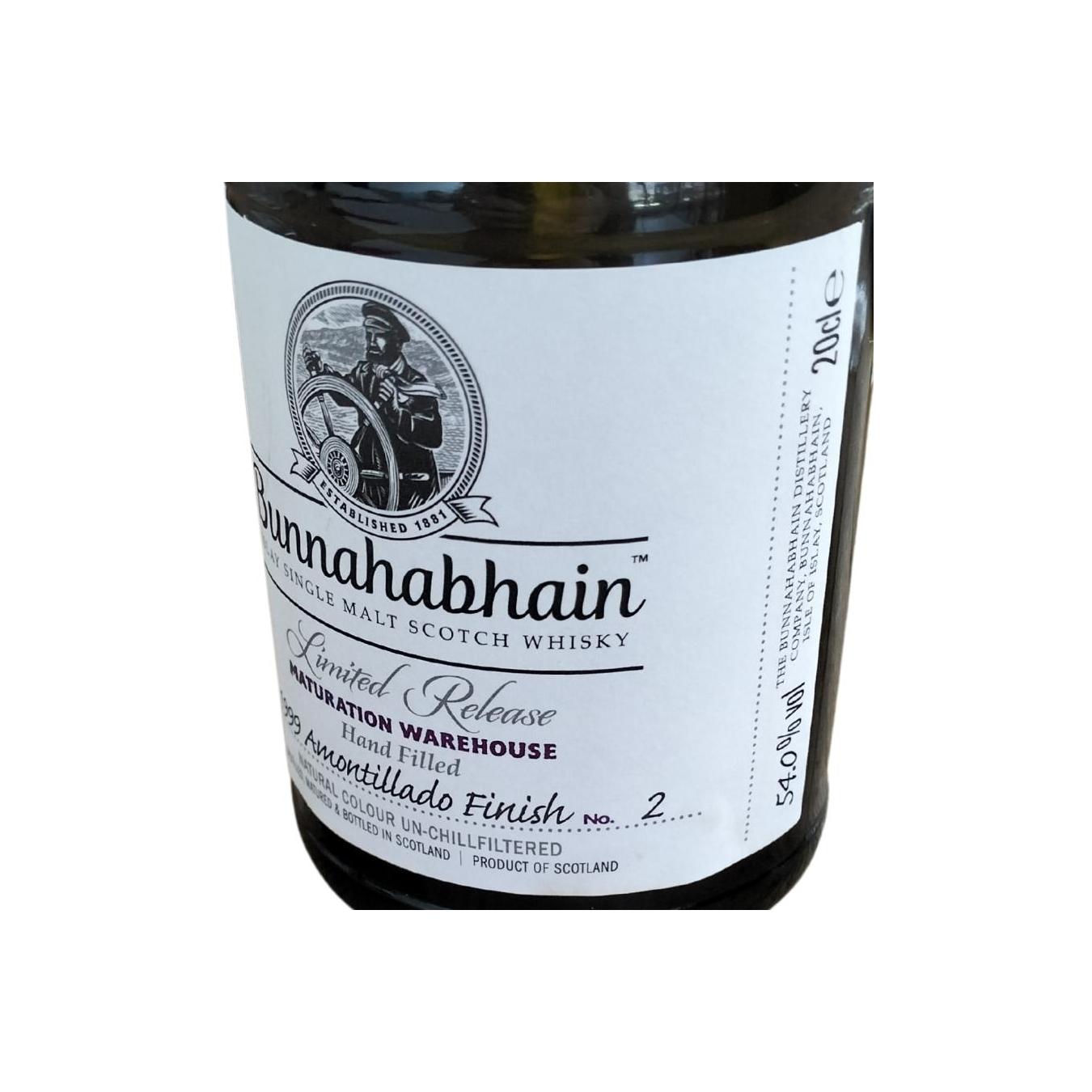 Bunnahabhain 1999 Single Malt Whisky 3