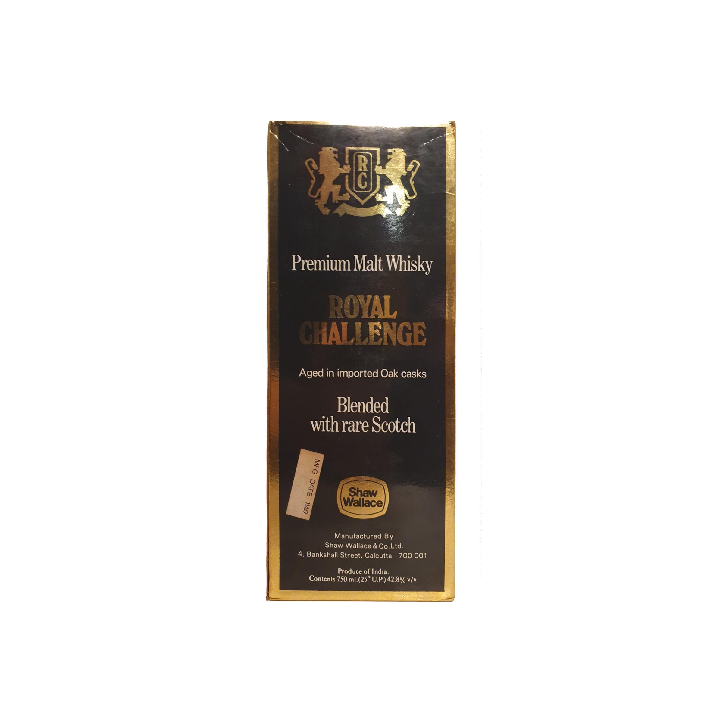 Royal Challenge Blended Malt Whisky 2
