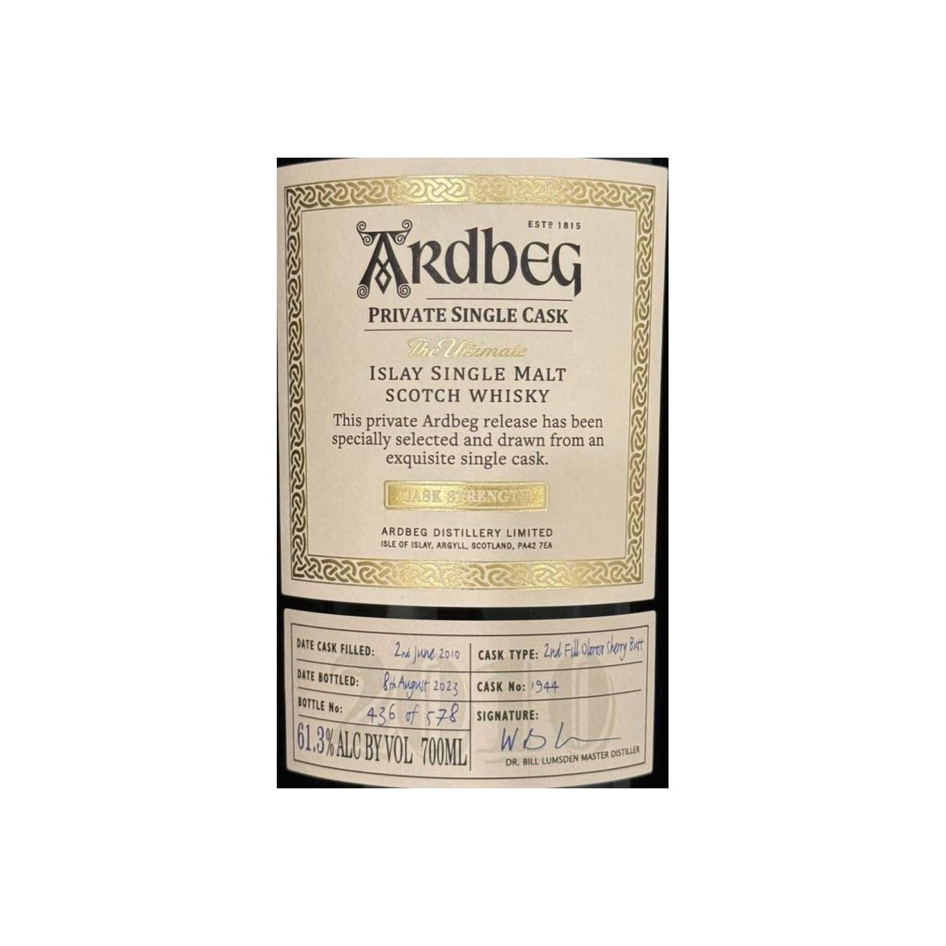 Ardbeg Private Cask 2010 Single Malt Whisky 2