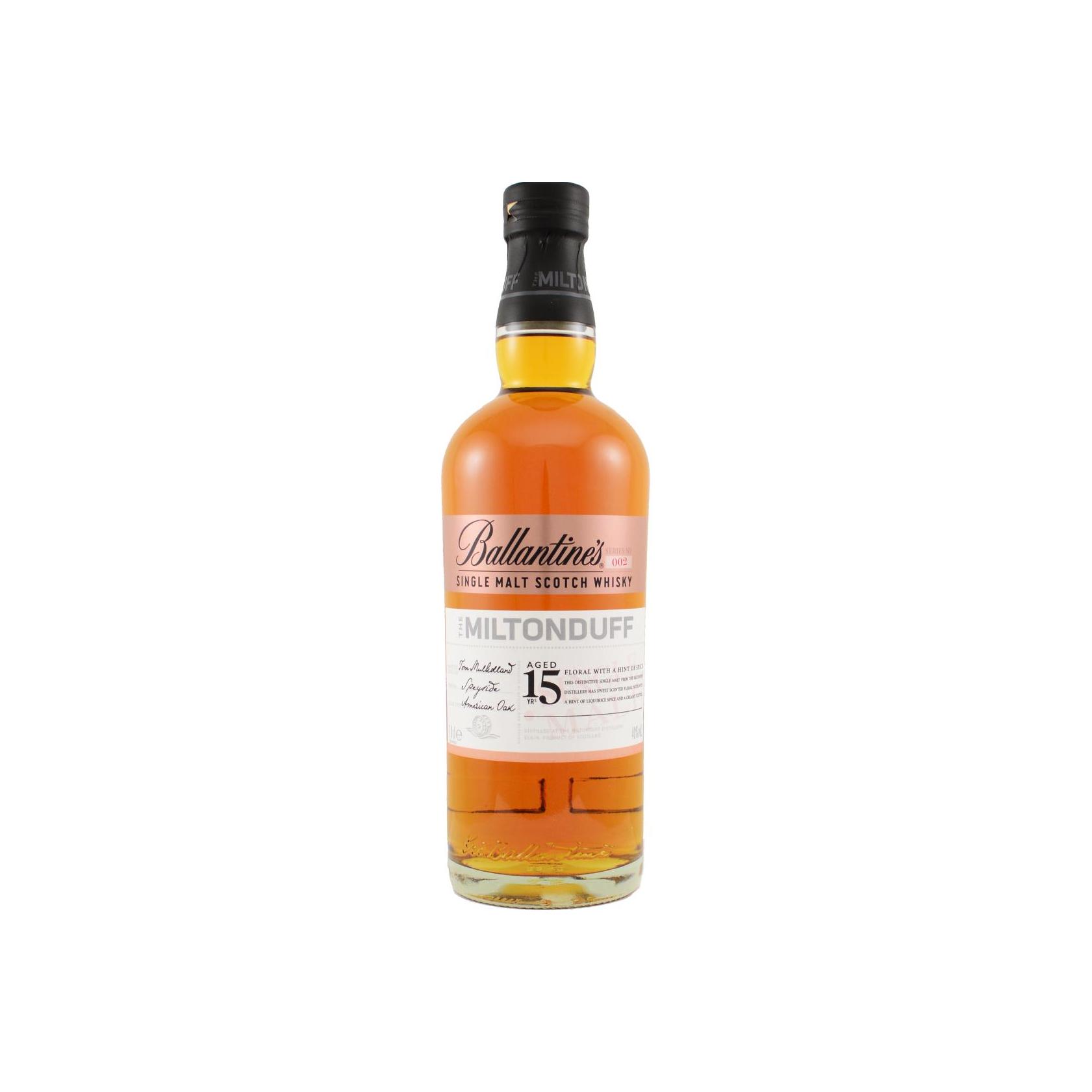 Miltonduff 15 Years Single Malt Whisky
