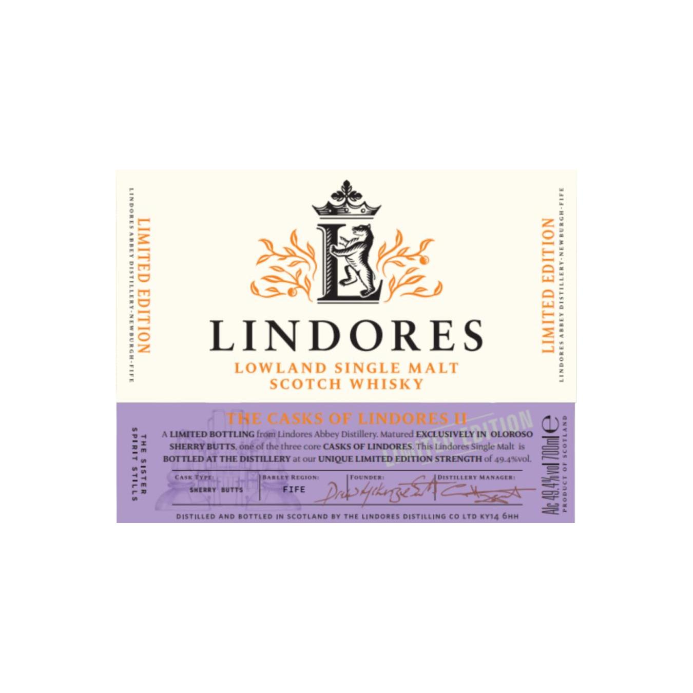 Lindores Abbey Single Malt Whisky 2