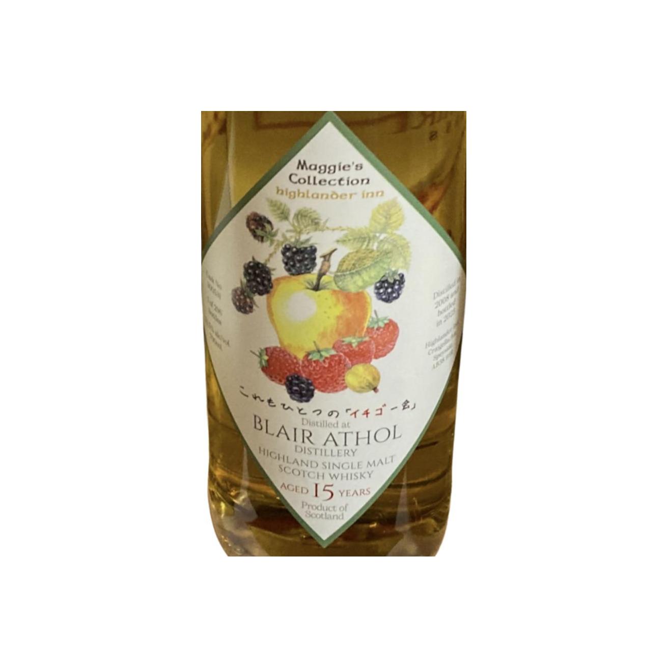 Blair Athol 2008 15 Years Single Malt Whisky 2