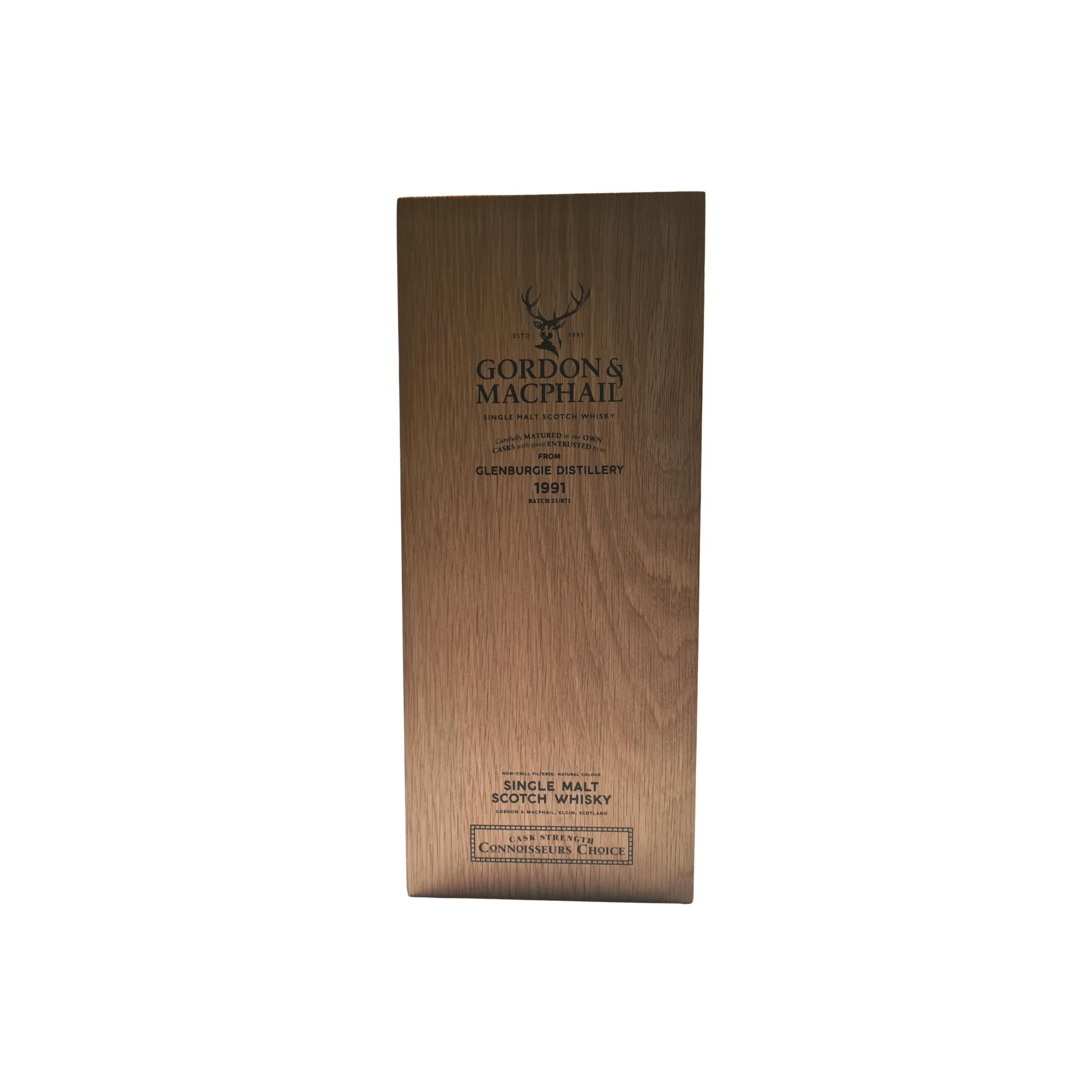Glenburgie Connoisseurs Choice - Cask Strength 1991 30 Years Single Malt Whisky 2