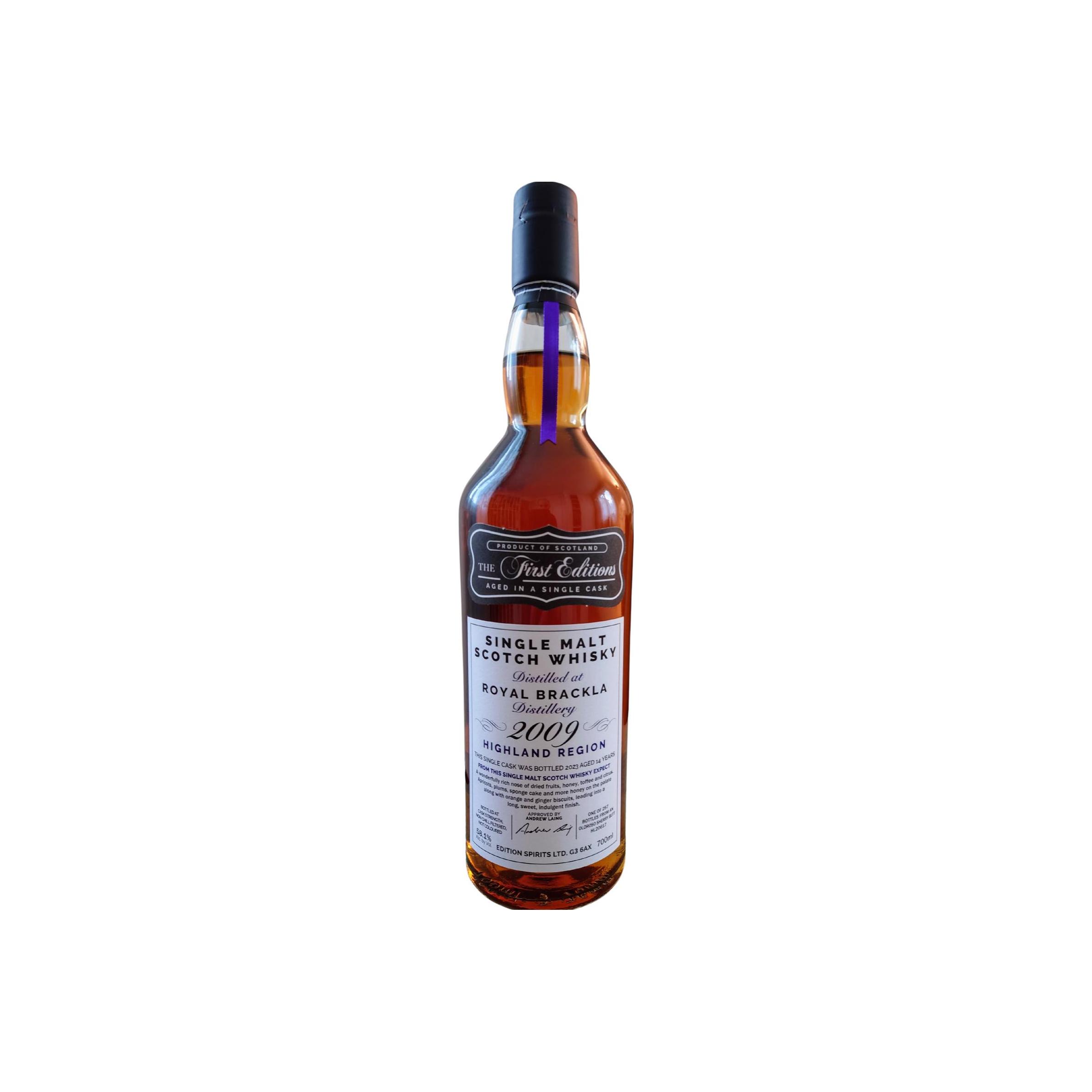 Royal Brackla The First Editions 2009 14 Years Single Malt Whisky 2