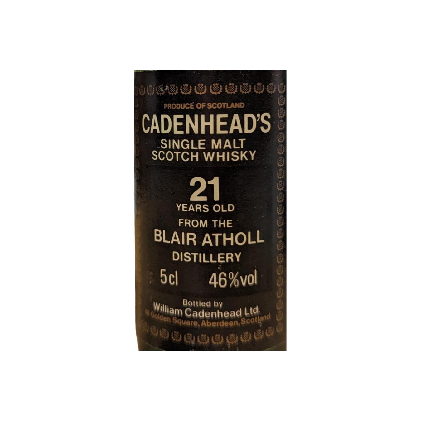 Blair Athol 21 Years Single Malt Whisky