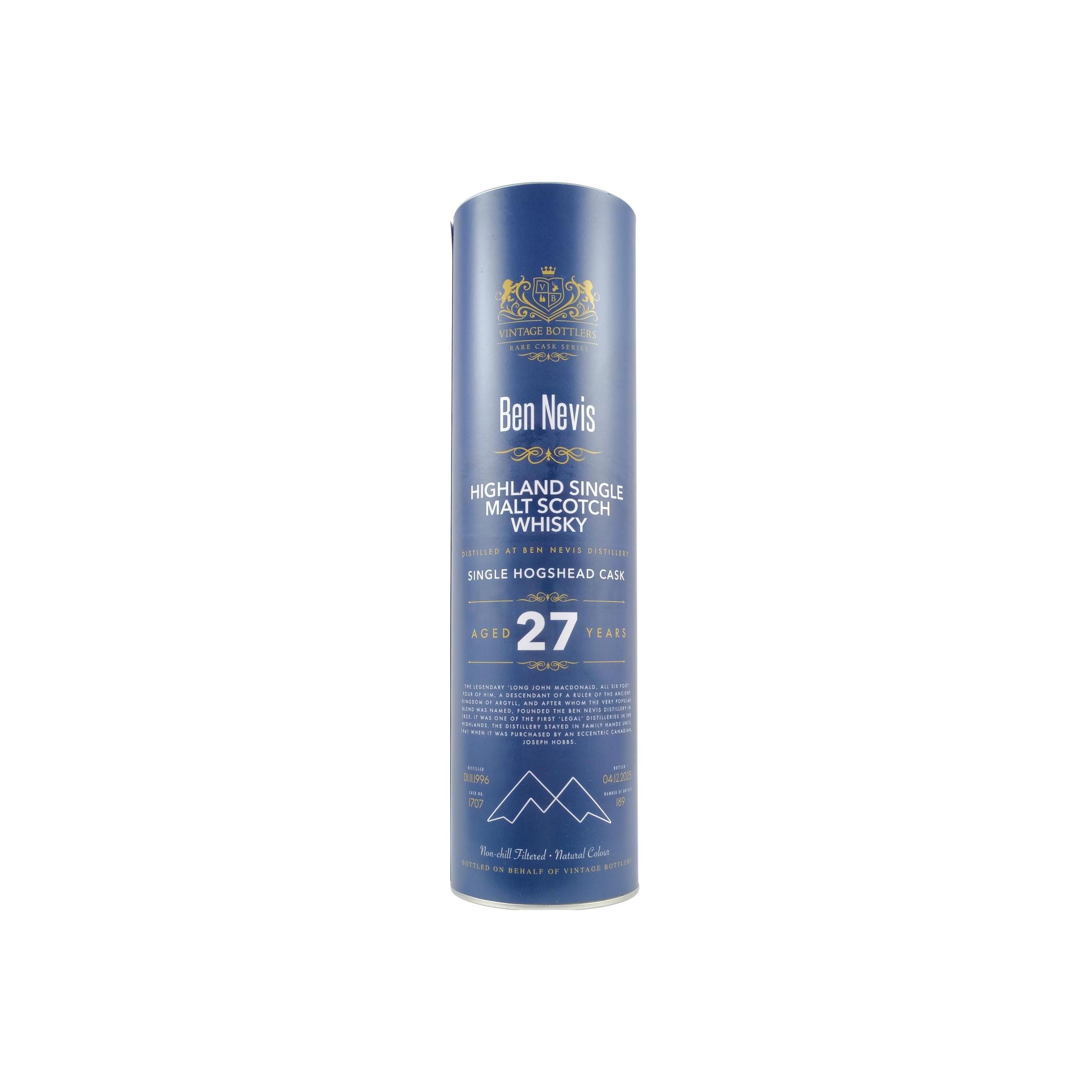 Ben Nevis 1996 27 Years Single Malt Whisky 3