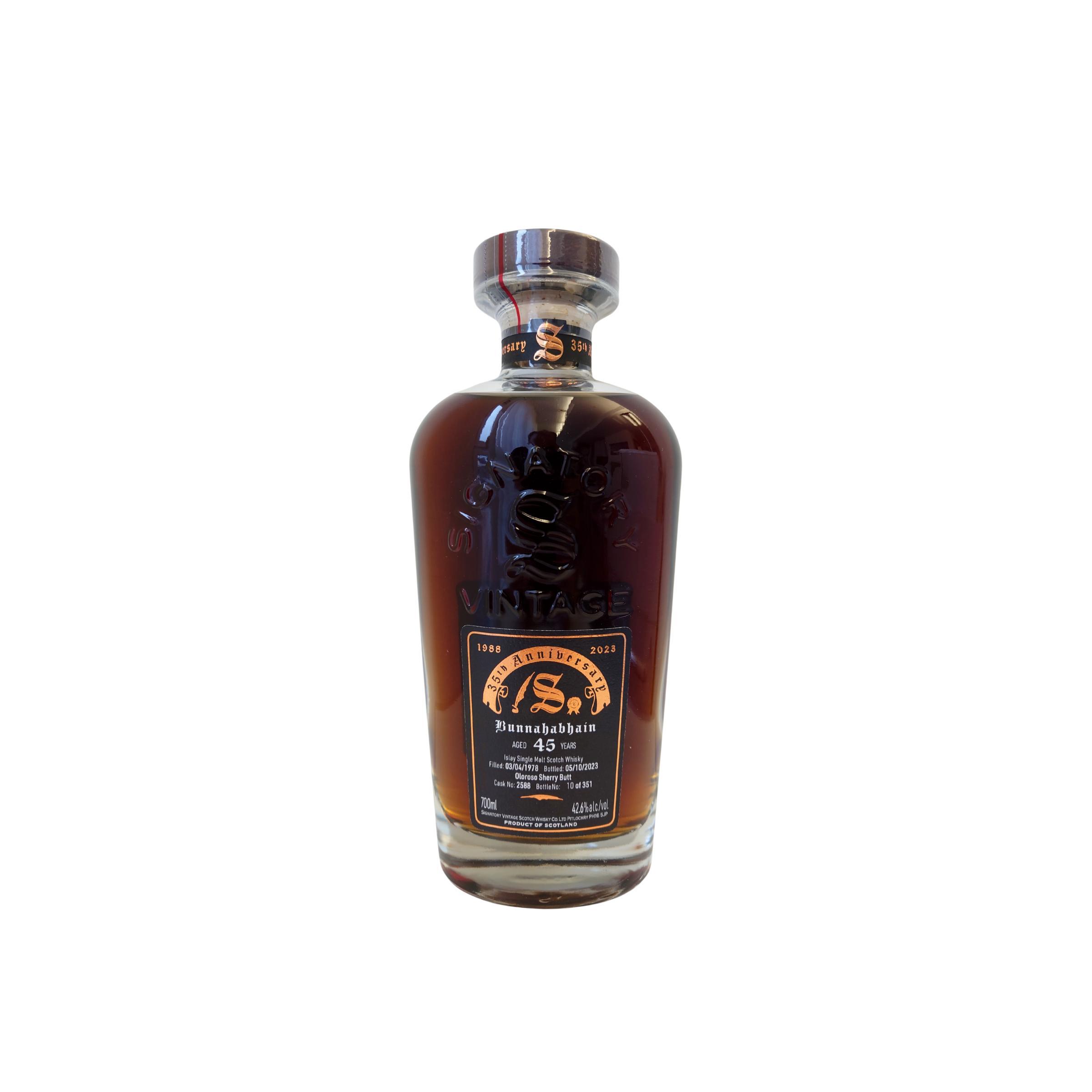 Bunnahabhain 1978 45 Years Single Malt Whisky