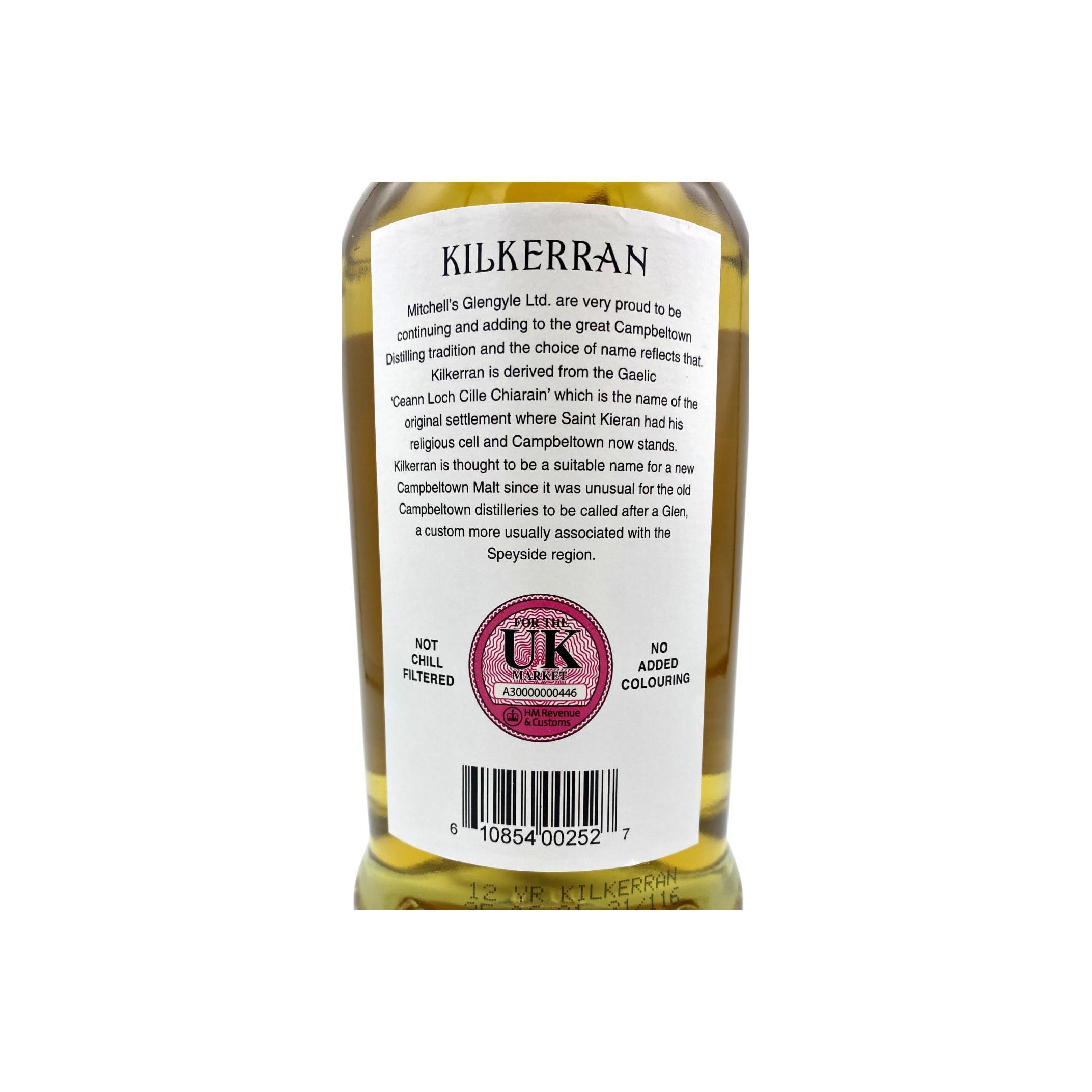 Kilkerran 12 Years Single Malt Whisky 3