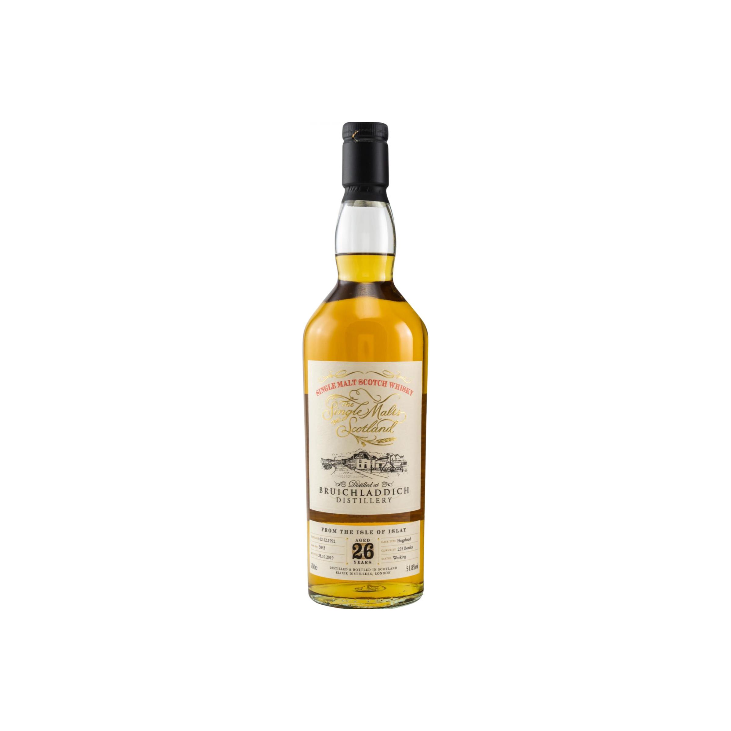Bruichladdich The Single Malts of Scotland 1992 26 Years Single Malt Whisky