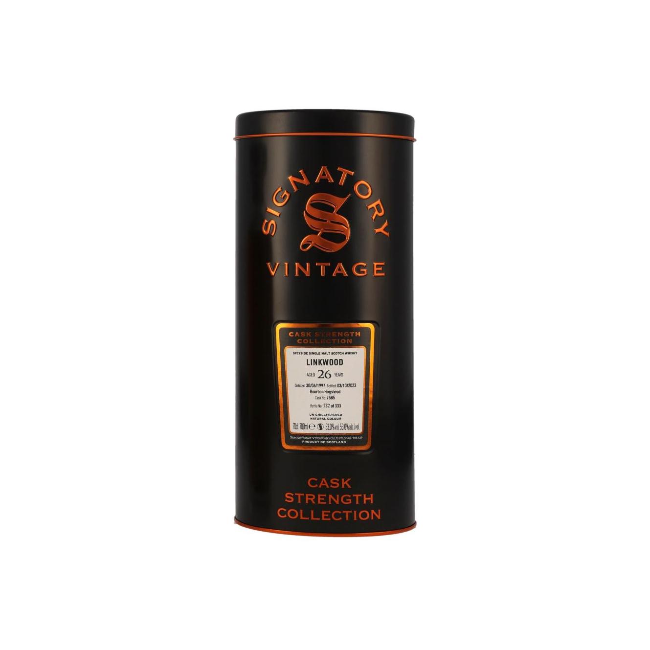 Linkwood Cask Strength Collection 1997 26 Years Single Malt Whisky 3