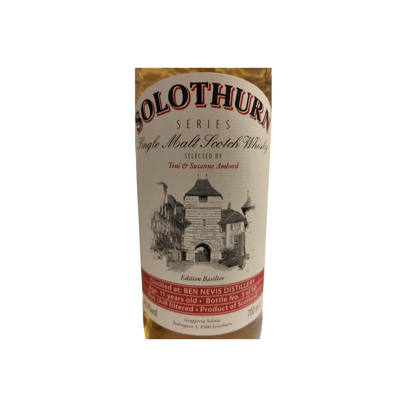 Ben Nevis 11 Years Single Malt Whisky 2