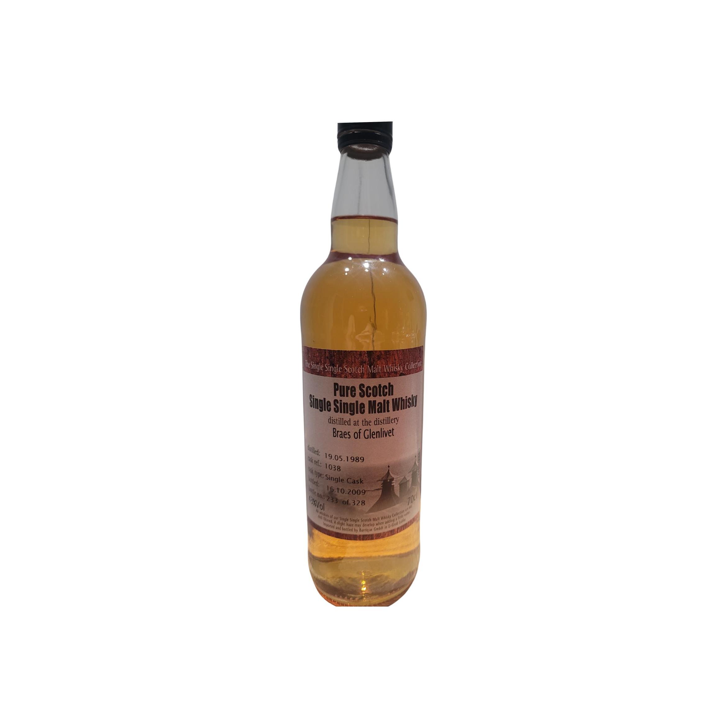 Braeval 20 Years Single Malt Whisky