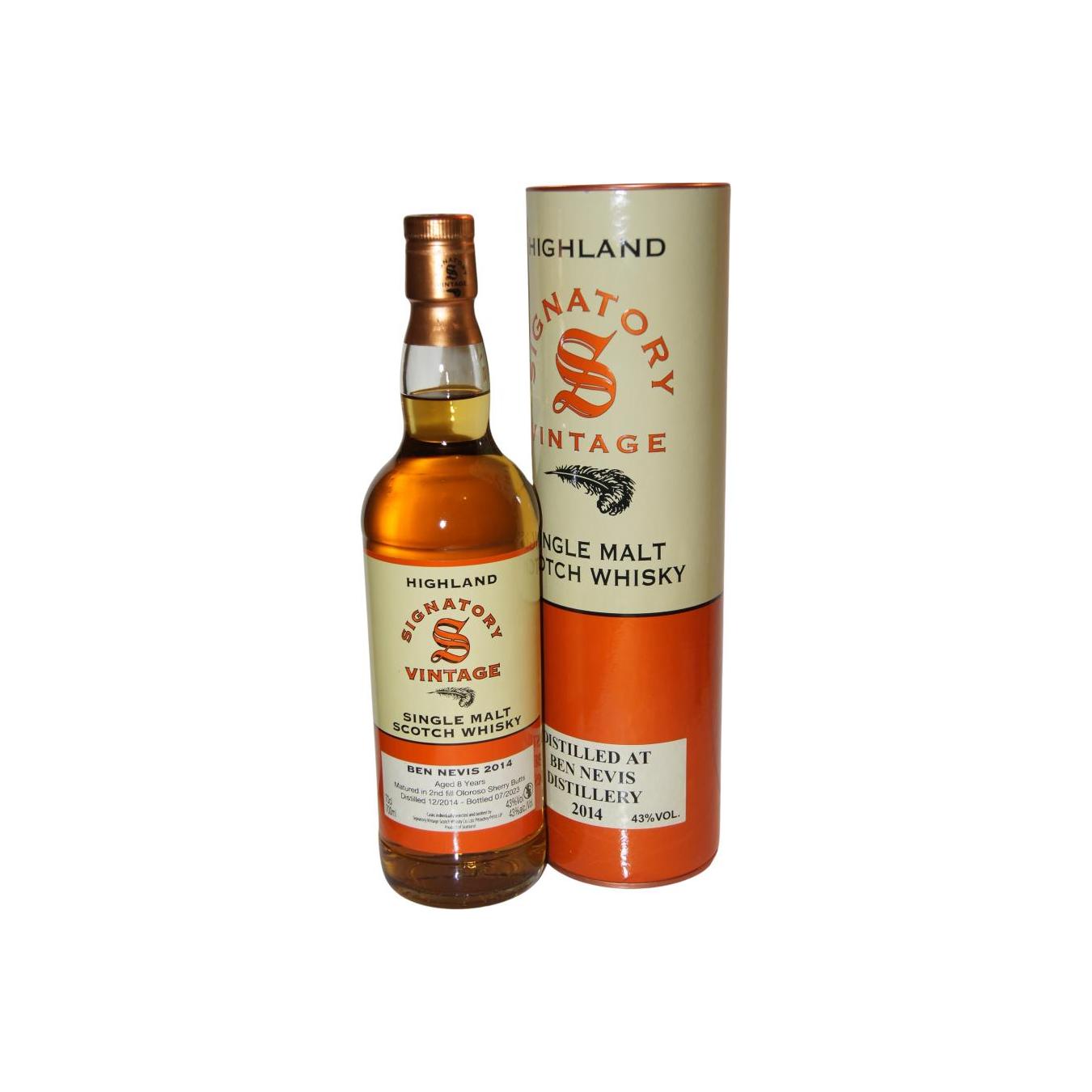 Ben Nevis Vintage Collection 2014 8 Years Single Malt Whisky 2