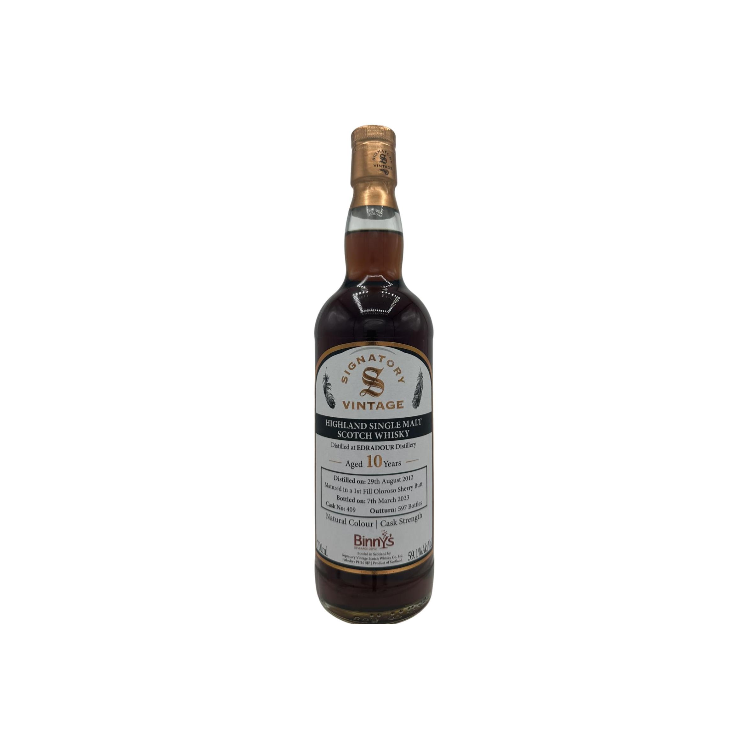 Edradour 2012 10 Years Single Malt Whisky