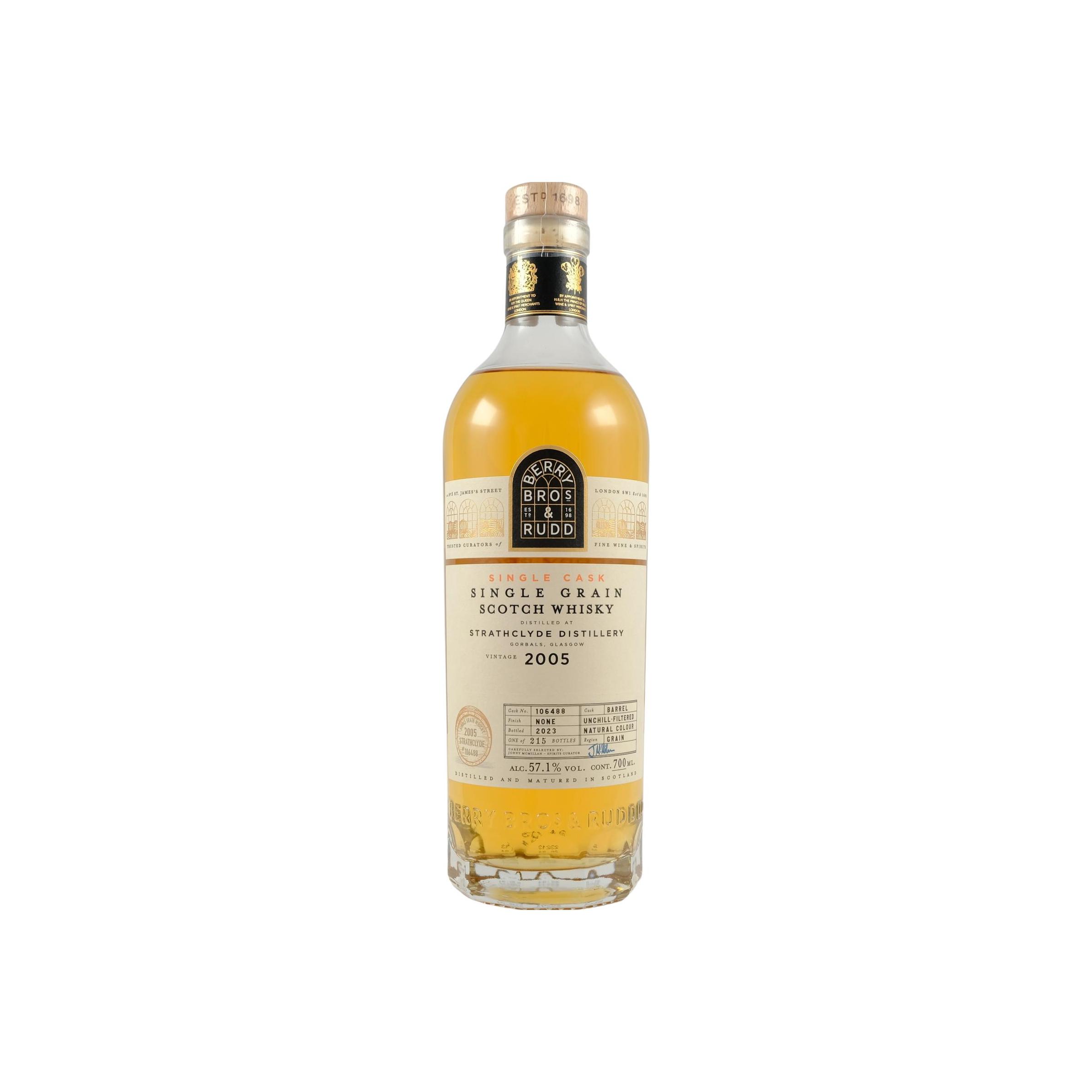 Strathclyde Single Cask 2005 Single Grain Whisky