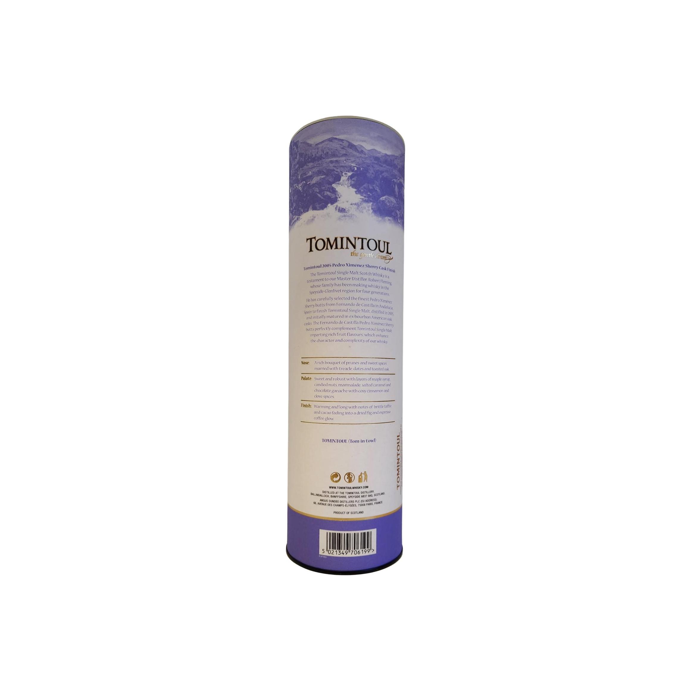 Tomintoul Limited Edition 2005 17 Years Single Malt Whisky 5