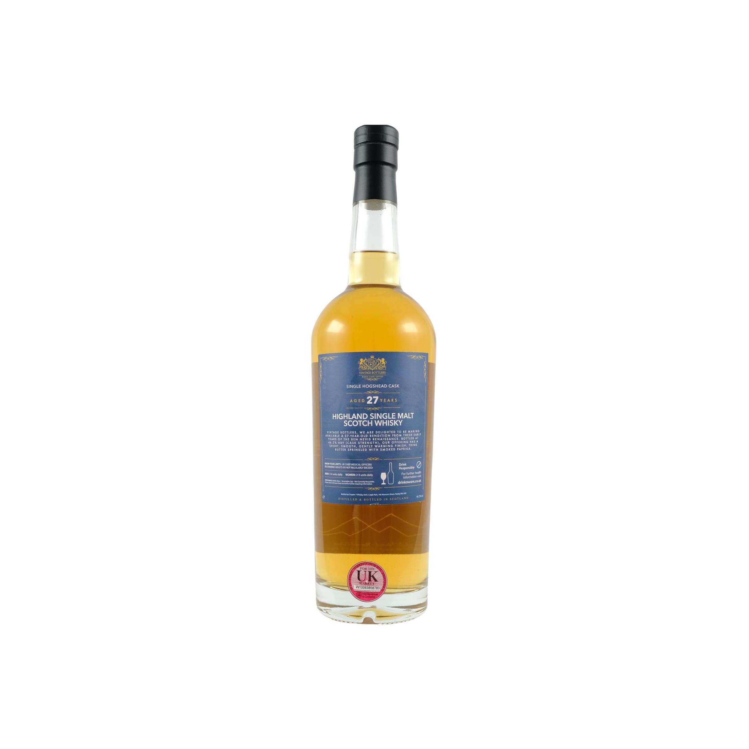 Ben Nevis 1996 27 Years Single Malt Whisky 2