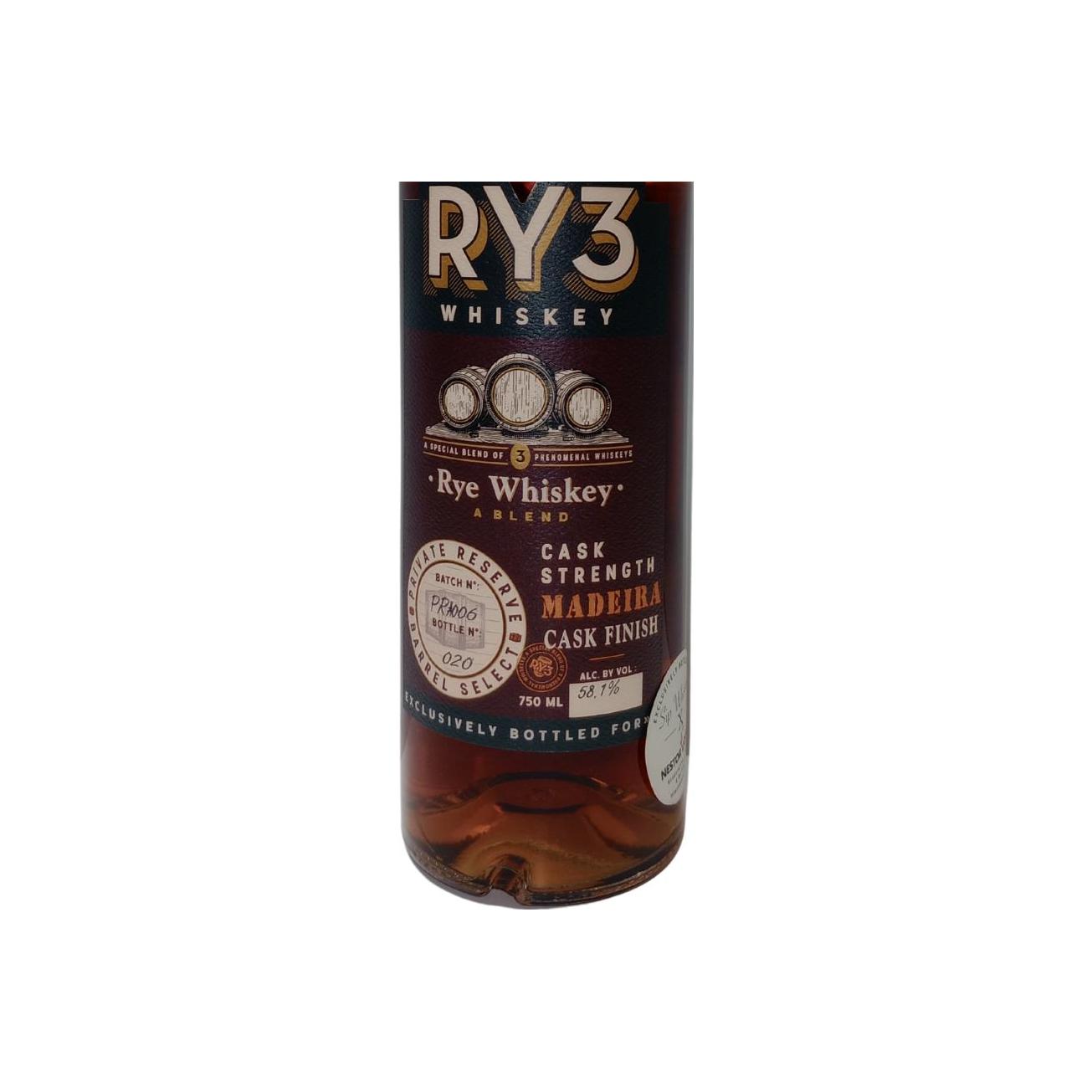 RY3 Rye Whiskey 2