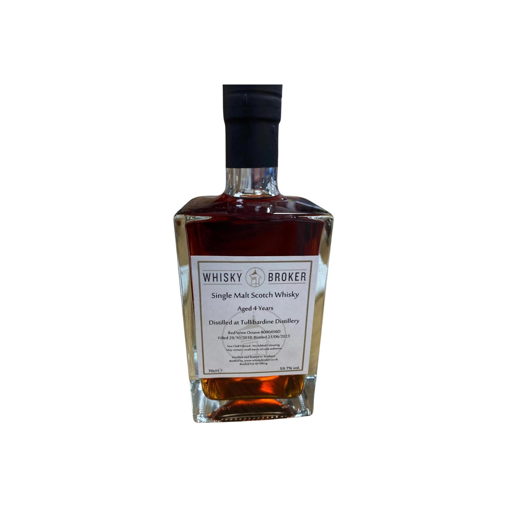 Tullibardine Private Cask 2018 4 Years Single Malt Whisky