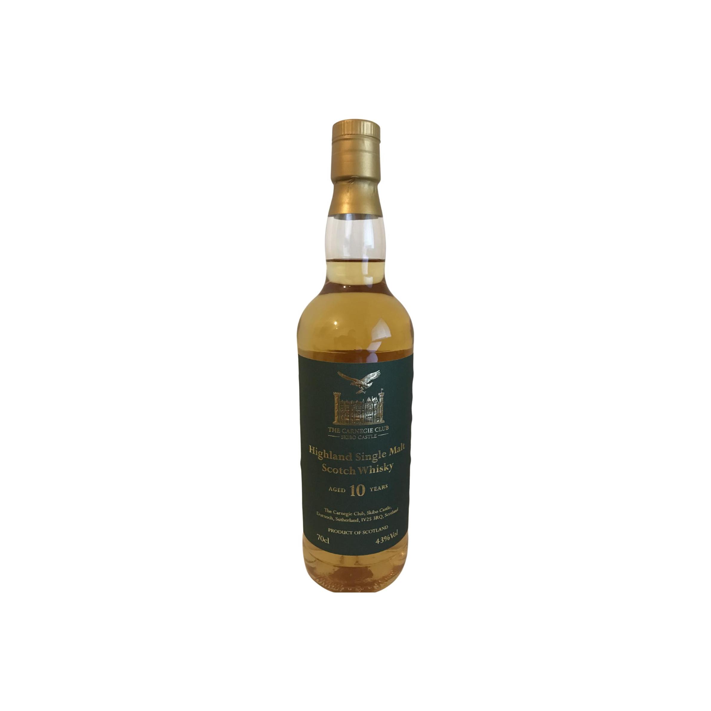 Highland Single Malt Scotch Whisky 10-year-old UD