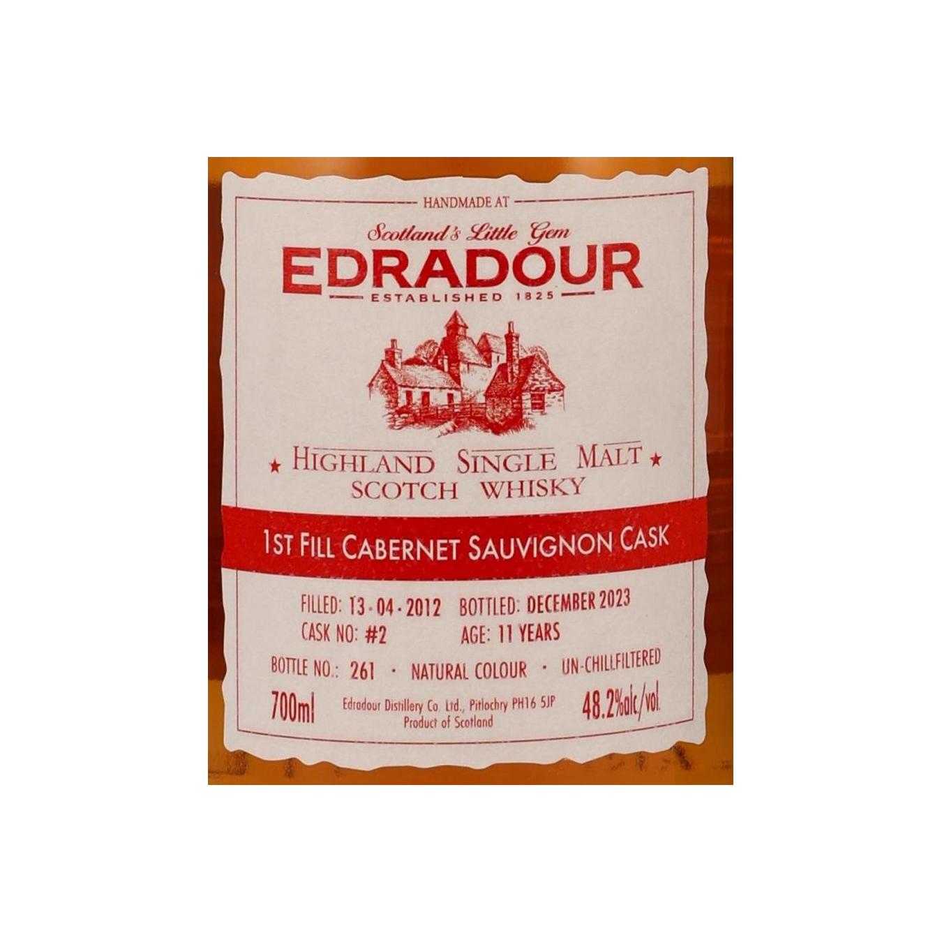 Edradour 2012 11 Years Single Malt Whisky 3