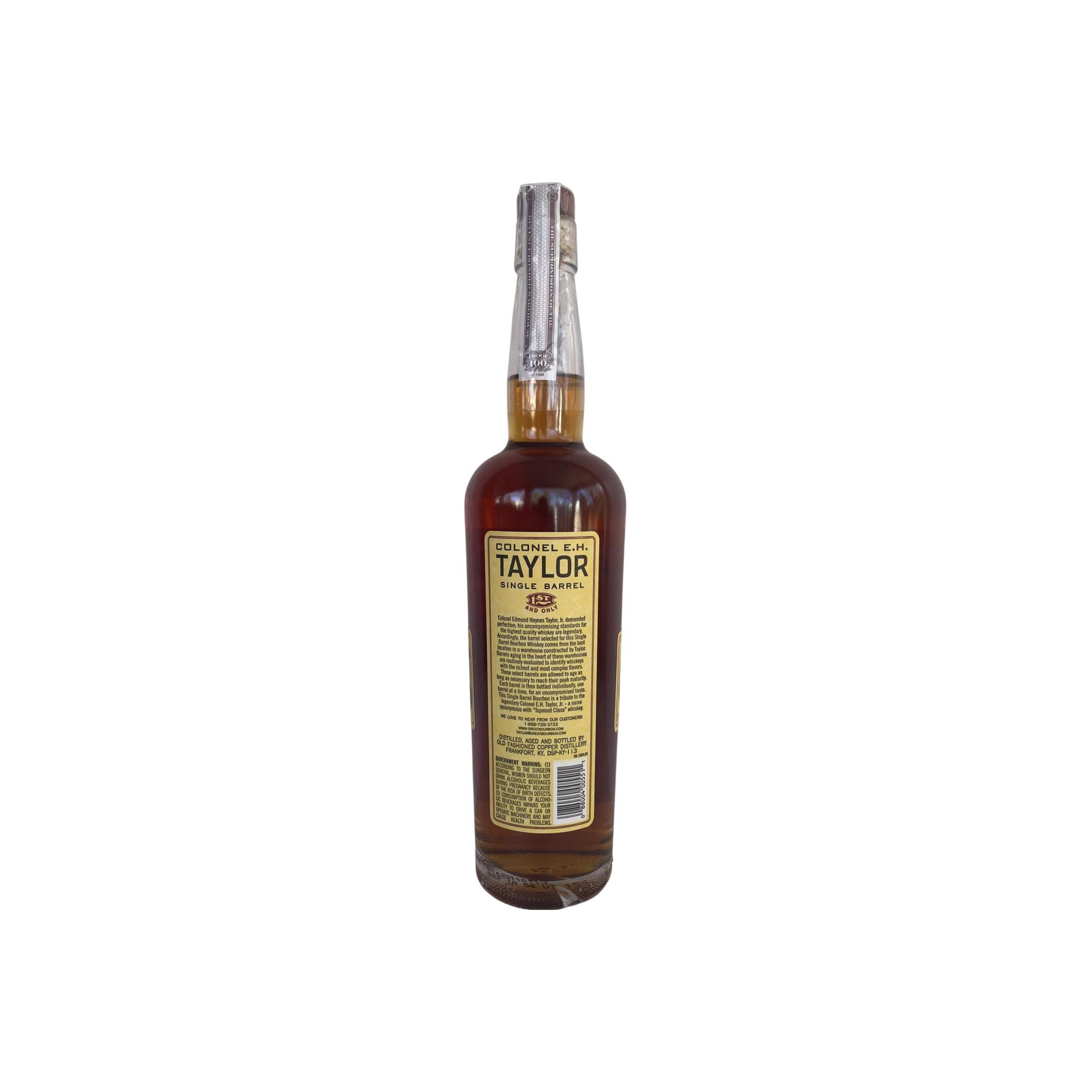 Colonel E.H. Taylor Bourbon Whisky 2