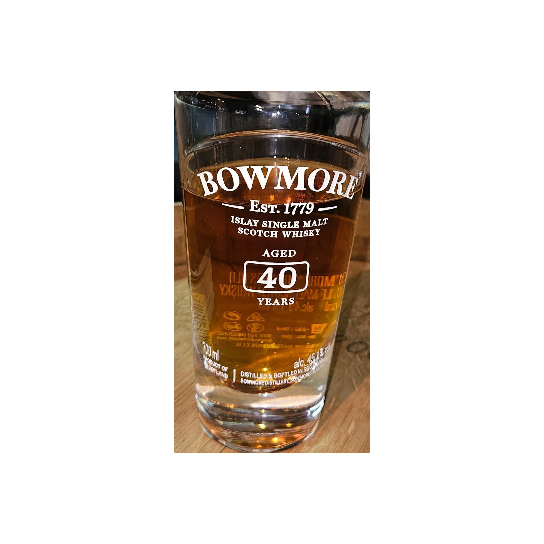 Bowmore 40 Years Single Malt Whisky