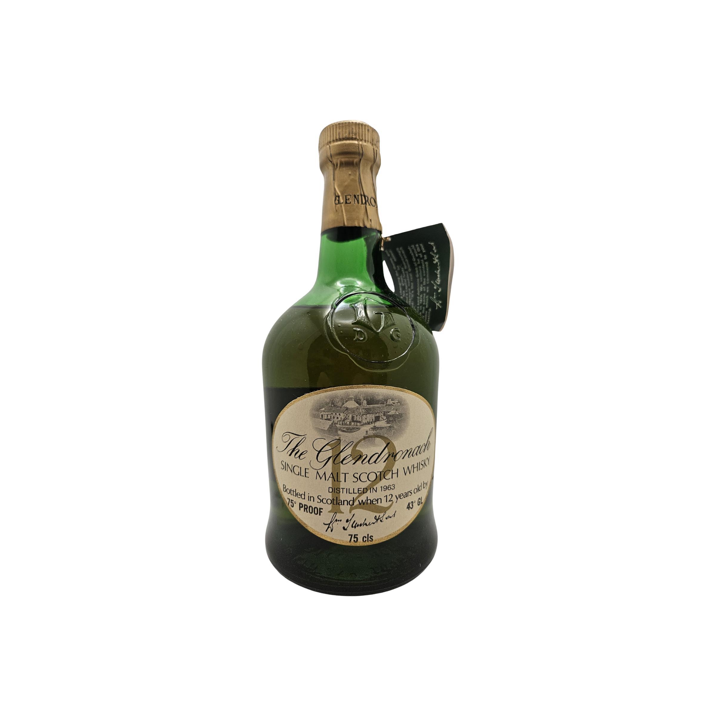 GlenDronach 1963 12 Years Single Malt Whisky