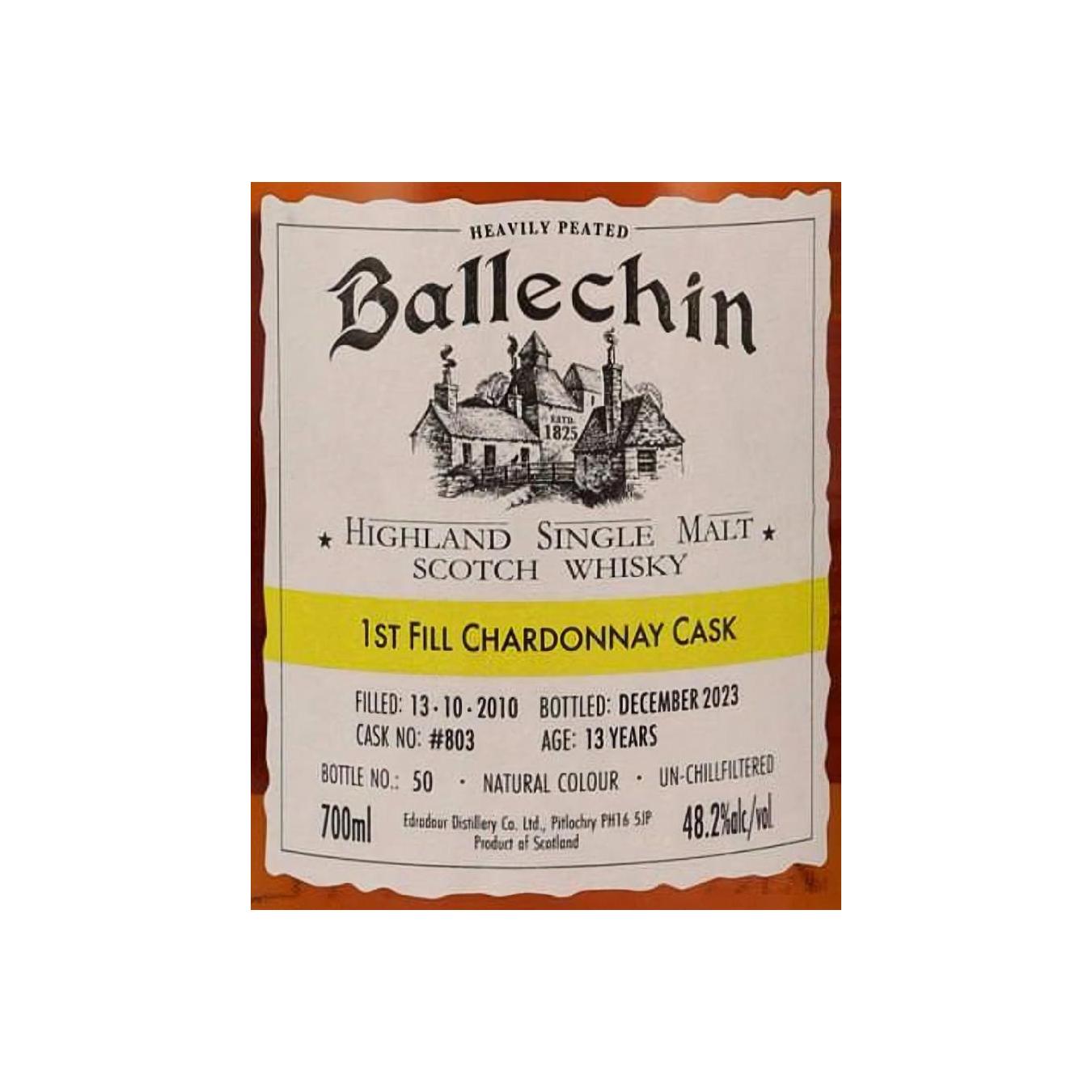 Ballechin 2010 13 Years Single Malt Whisky 3