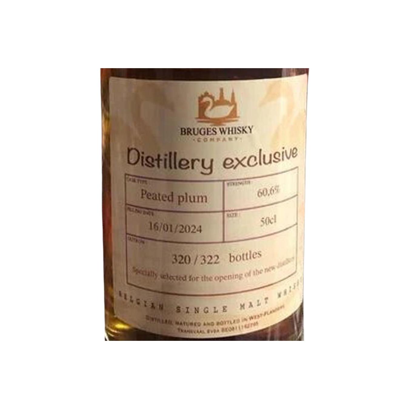 Bruges Whisky Company Peated plum 2