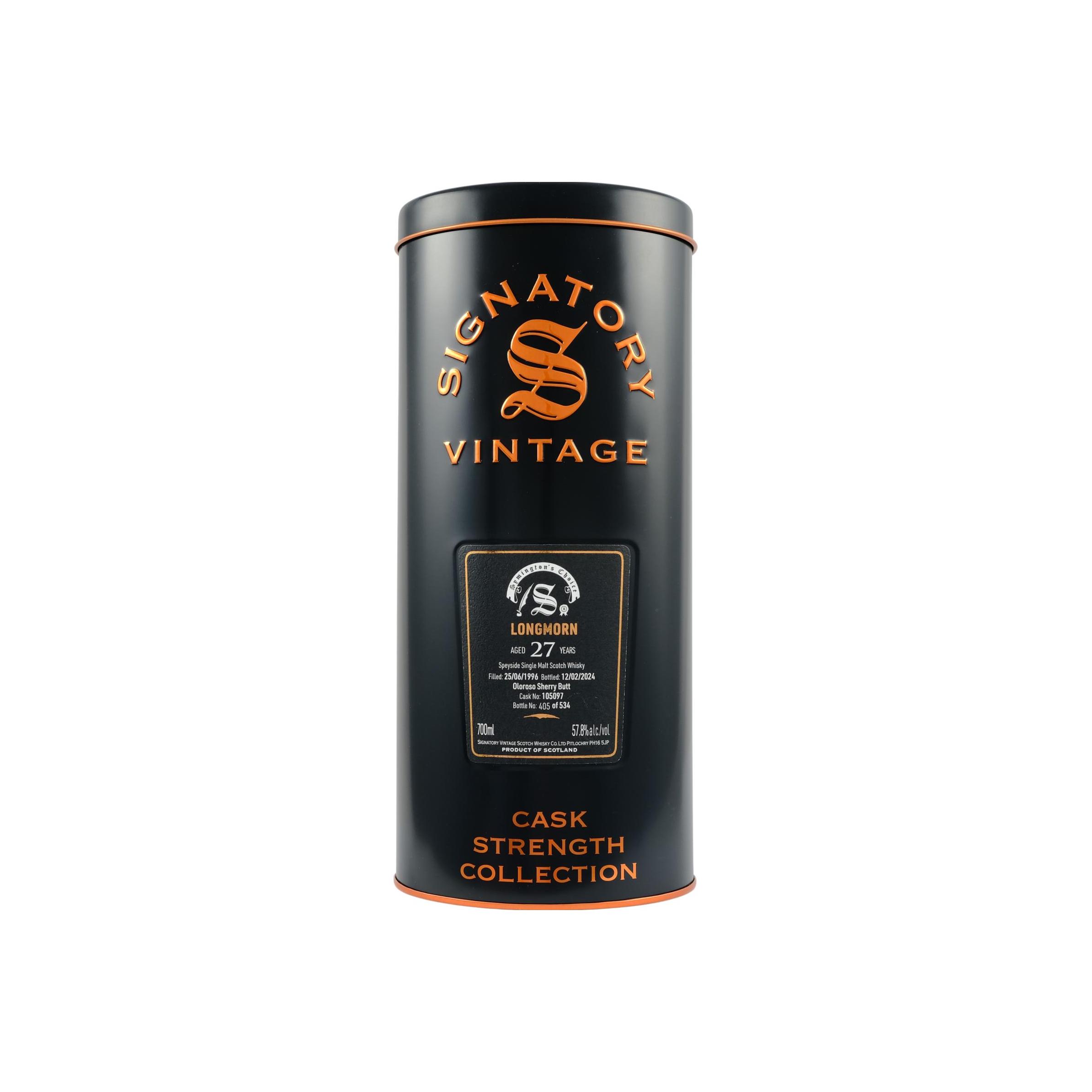 Longmorn 1996 27 Years Single Malt Whisky 3