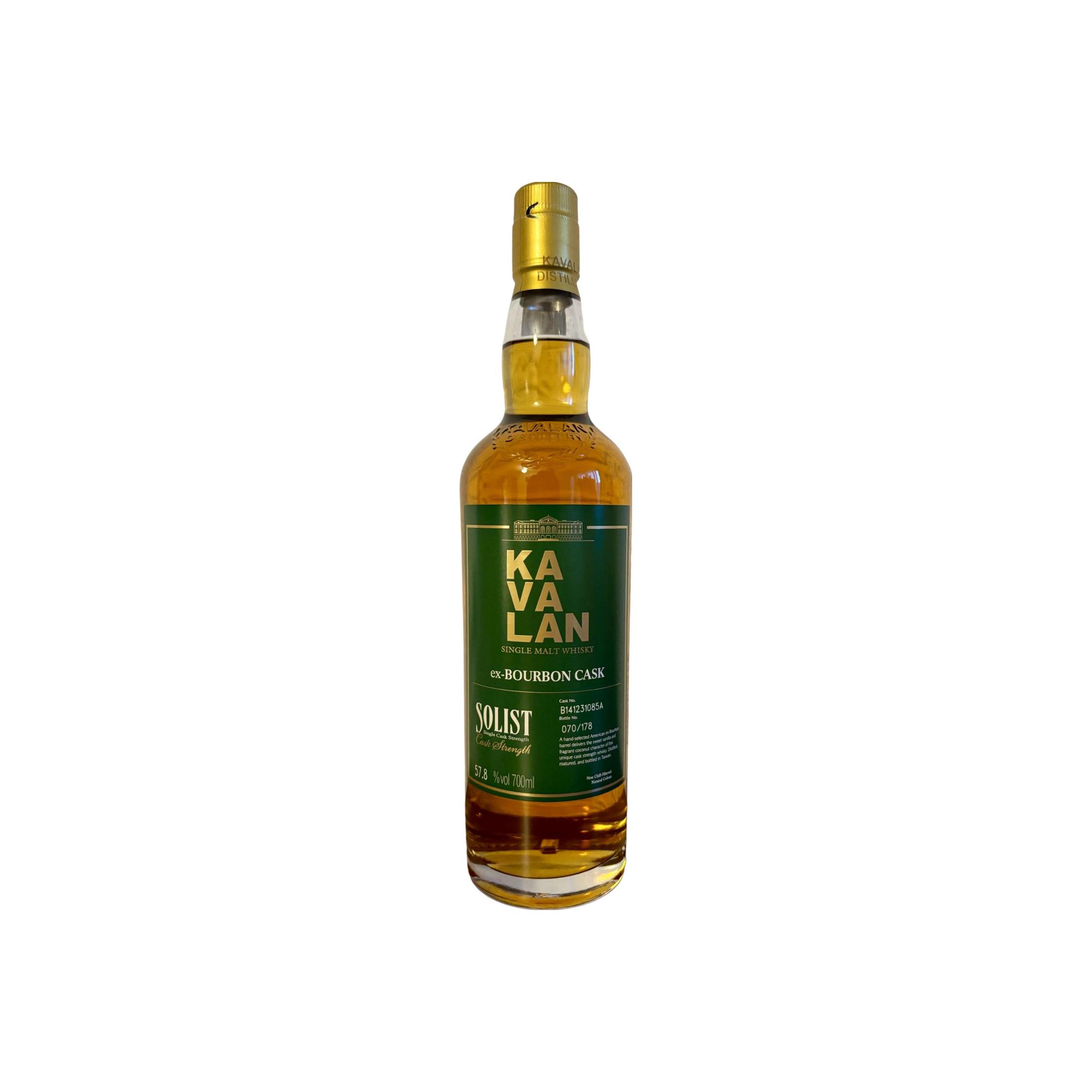 Kavalan ex-Bourbon Cask 2014 Single Malt Whisky