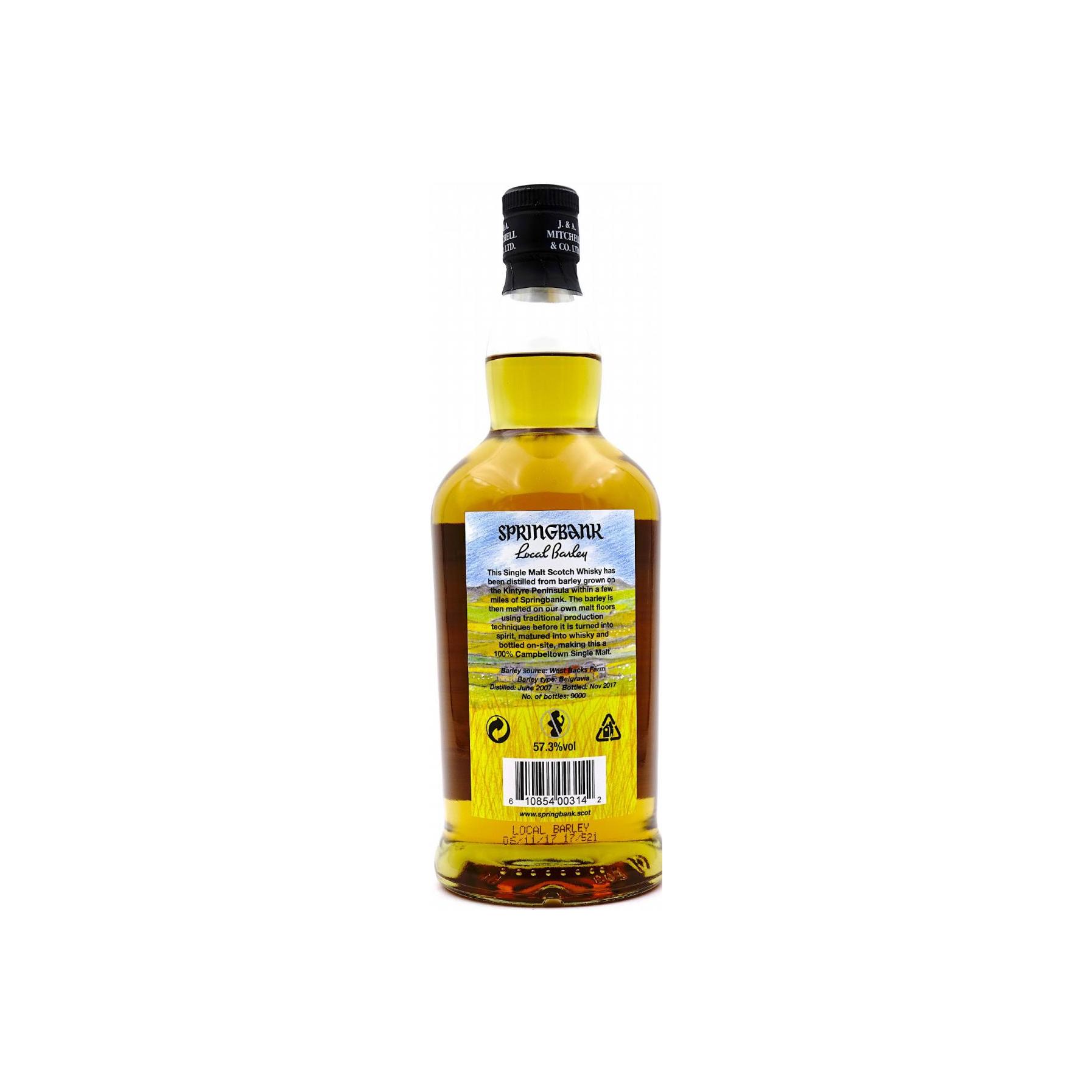 Springbank 2007 10 Years Single Malt Whisky 2